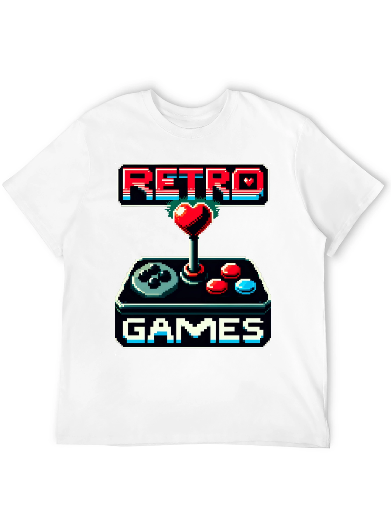 Retro Games Pixel Art T-Shirt