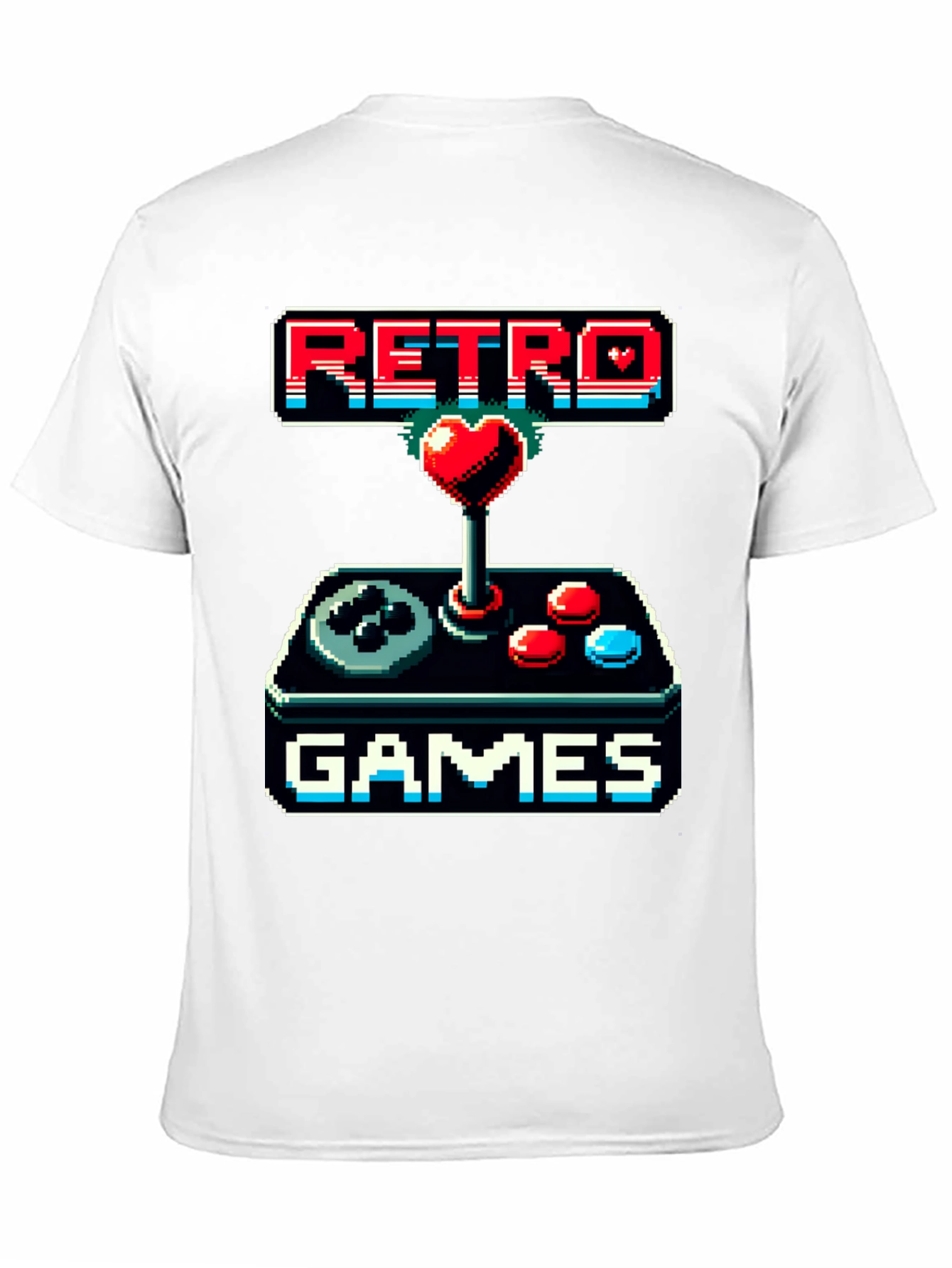 Retro Games Pixel Art T-Shirt