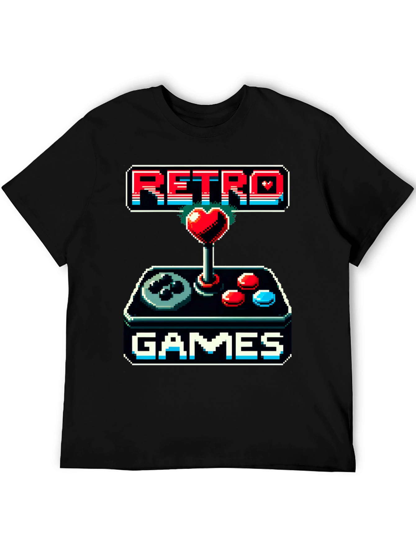 Retro Games Pixel Art T-Shirt