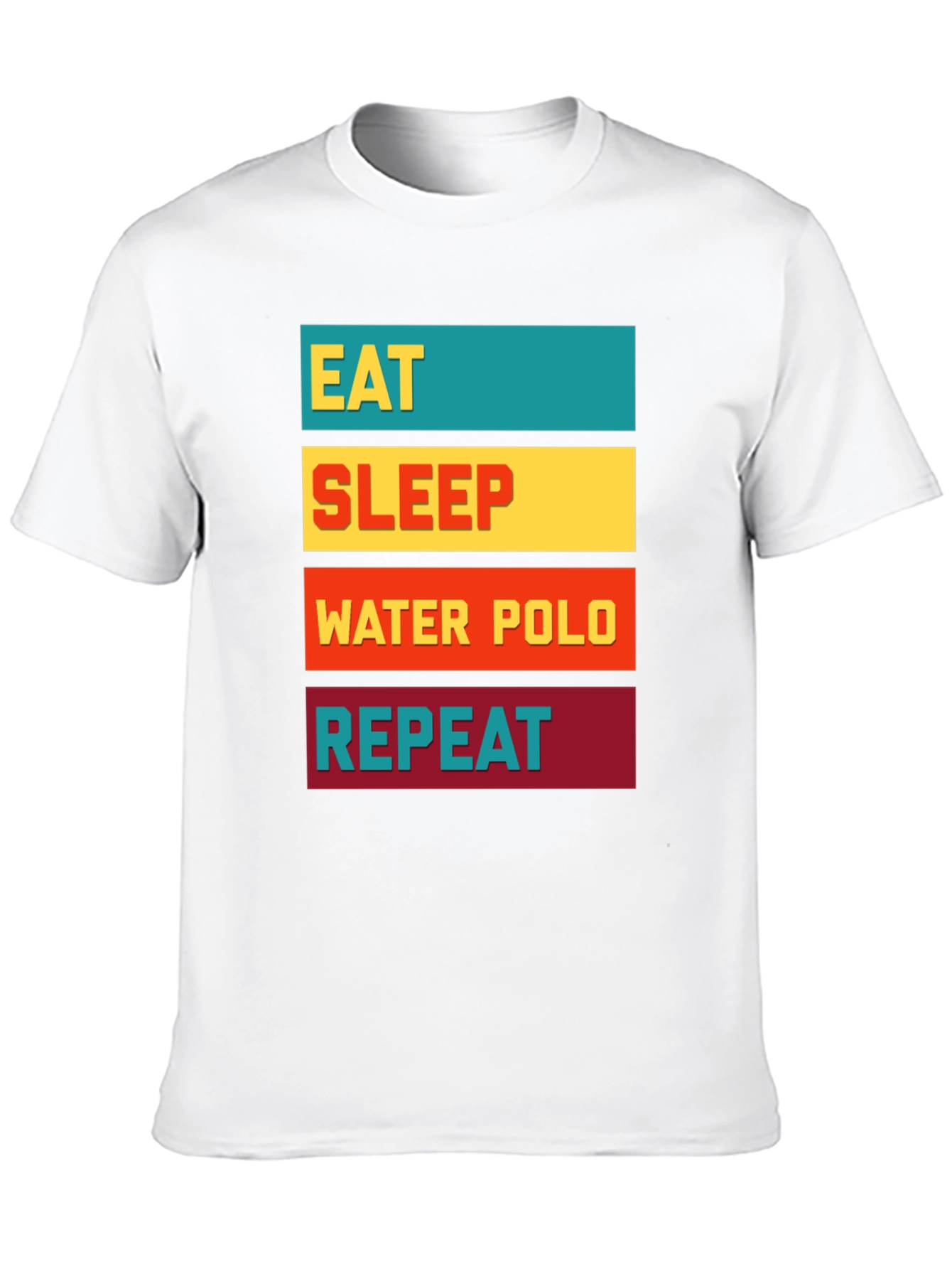 Eat Sleep Water Polo Repeat Graphic T-Shirt