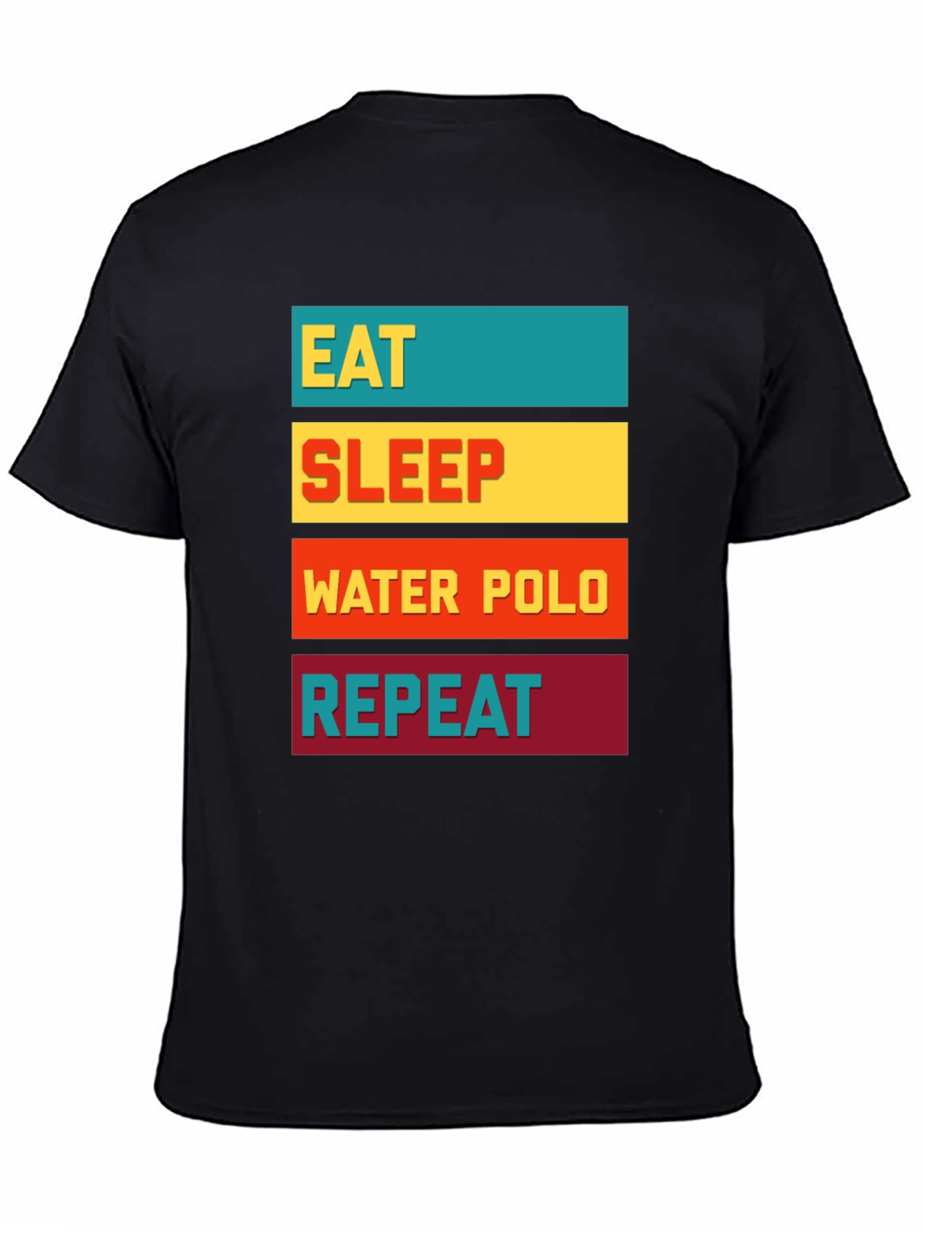 Eat Sleep Water Polo Repeat Graphic T-Shirt