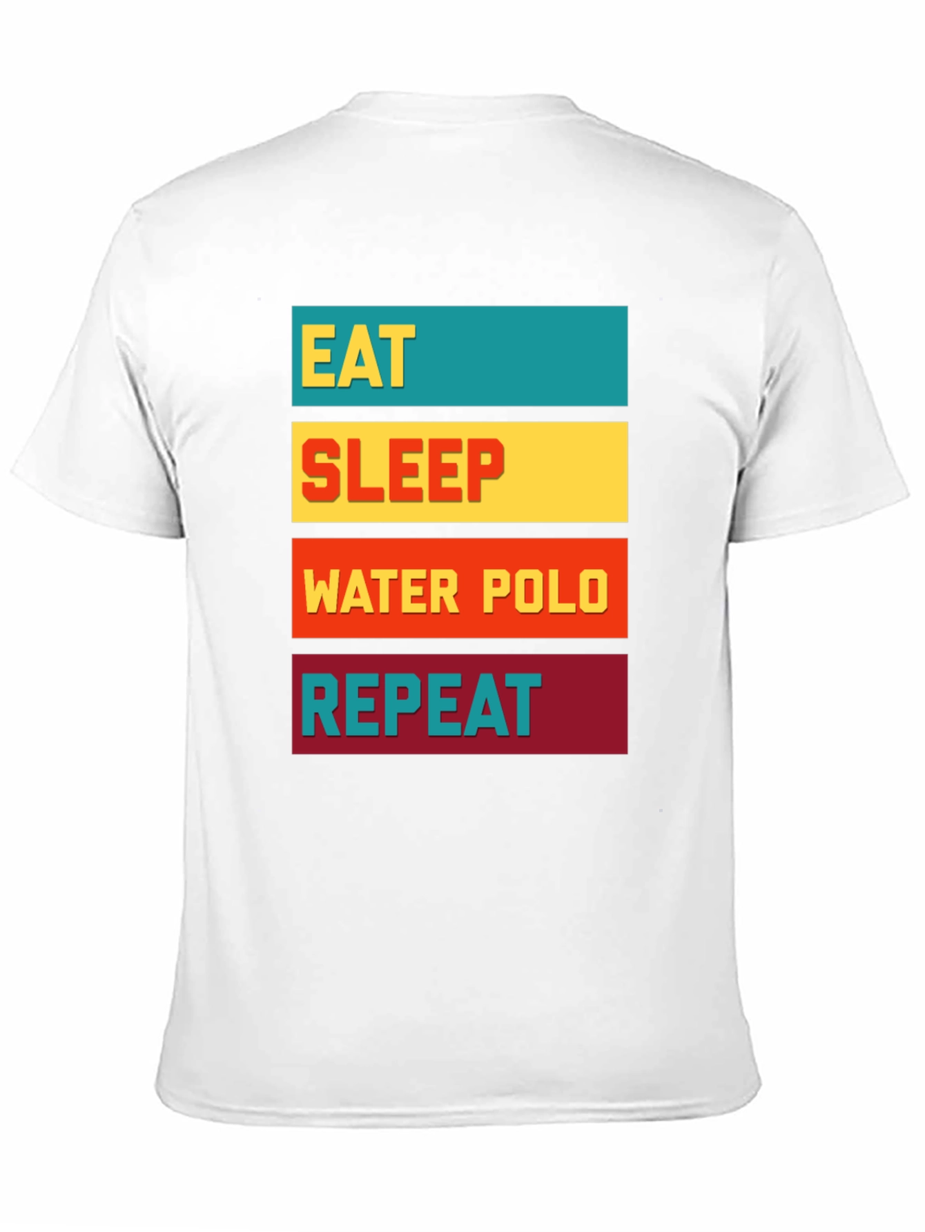 Eat Sleep Water Polo Repeat Graphic T-Shirt