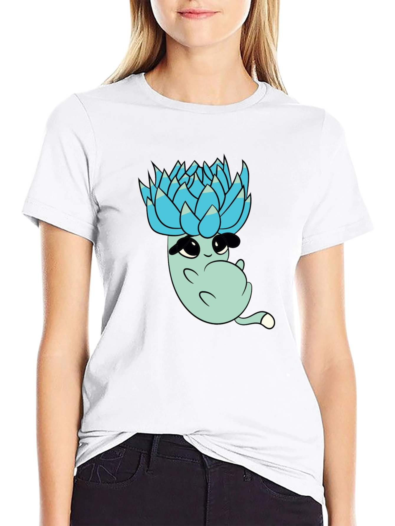 Cute Succulent Graphic T-Shirt