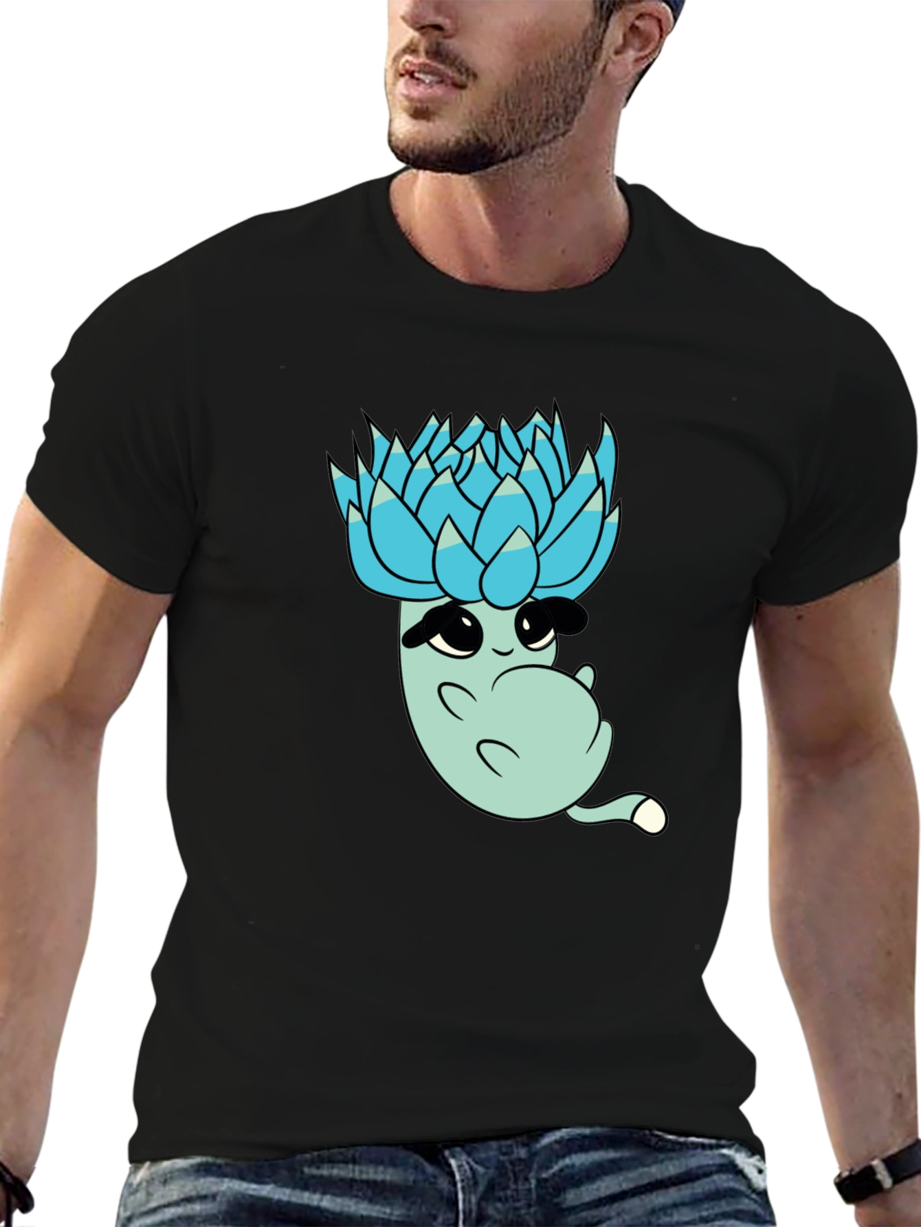 Cute Succulent Graphic T-Shirt