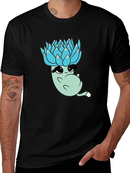 Cute Succulent Graphic T-Shirt