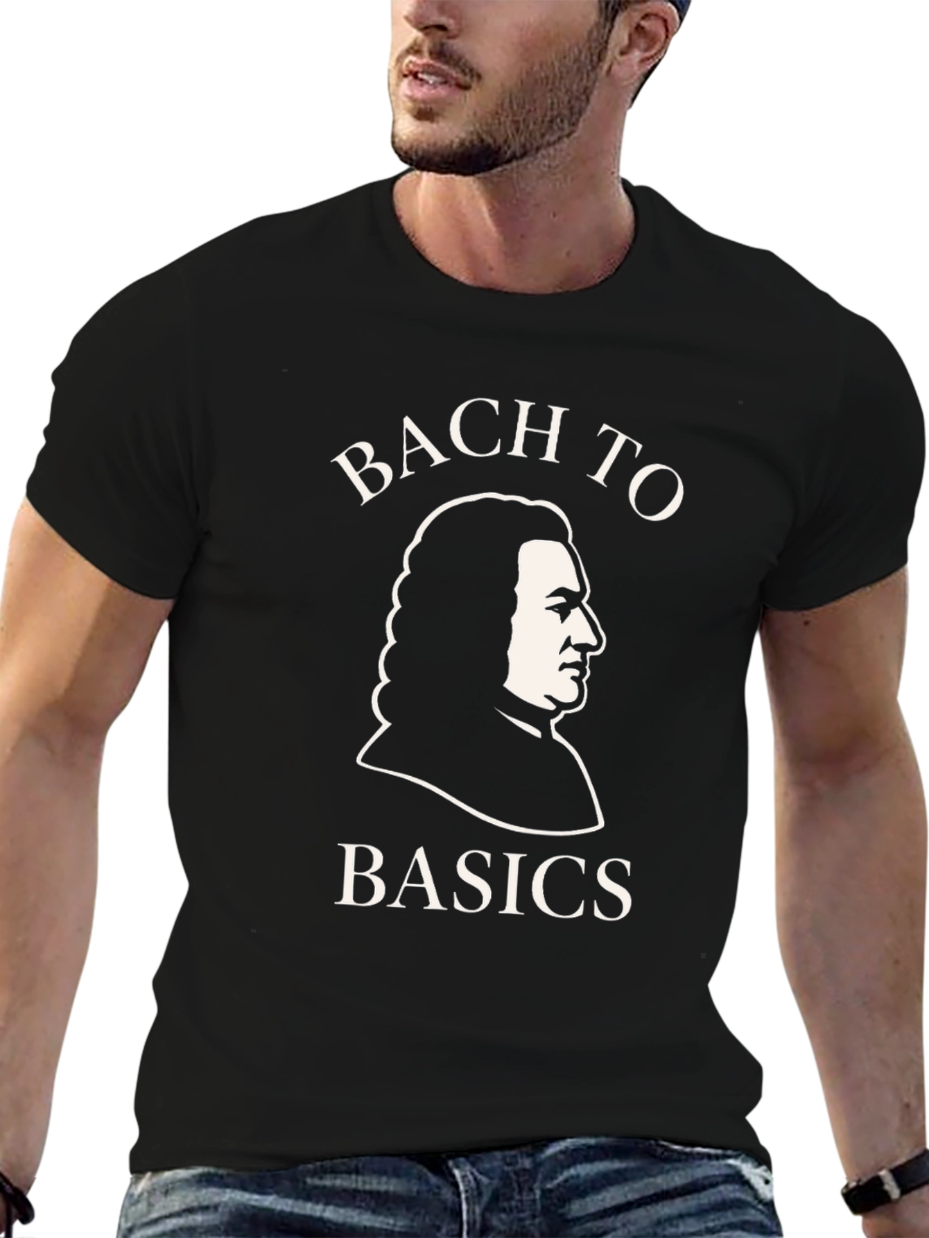 Bach to Basics Graphic T-Shirt - Music Lover Tee