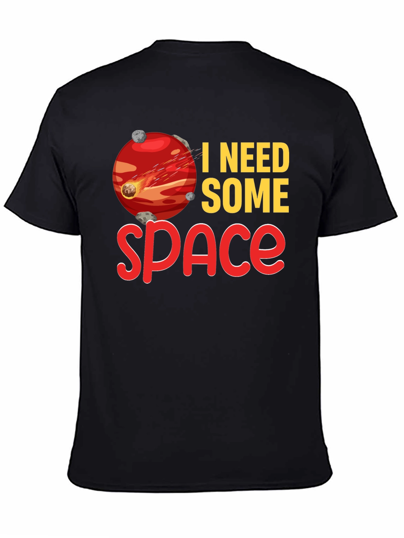 I Need Some Space T-Shirt Planet Graphic Tee