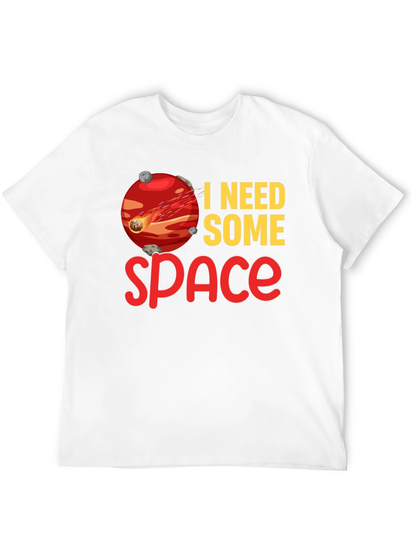 I Need Some Space T-Shirt Planet Graphic Tee