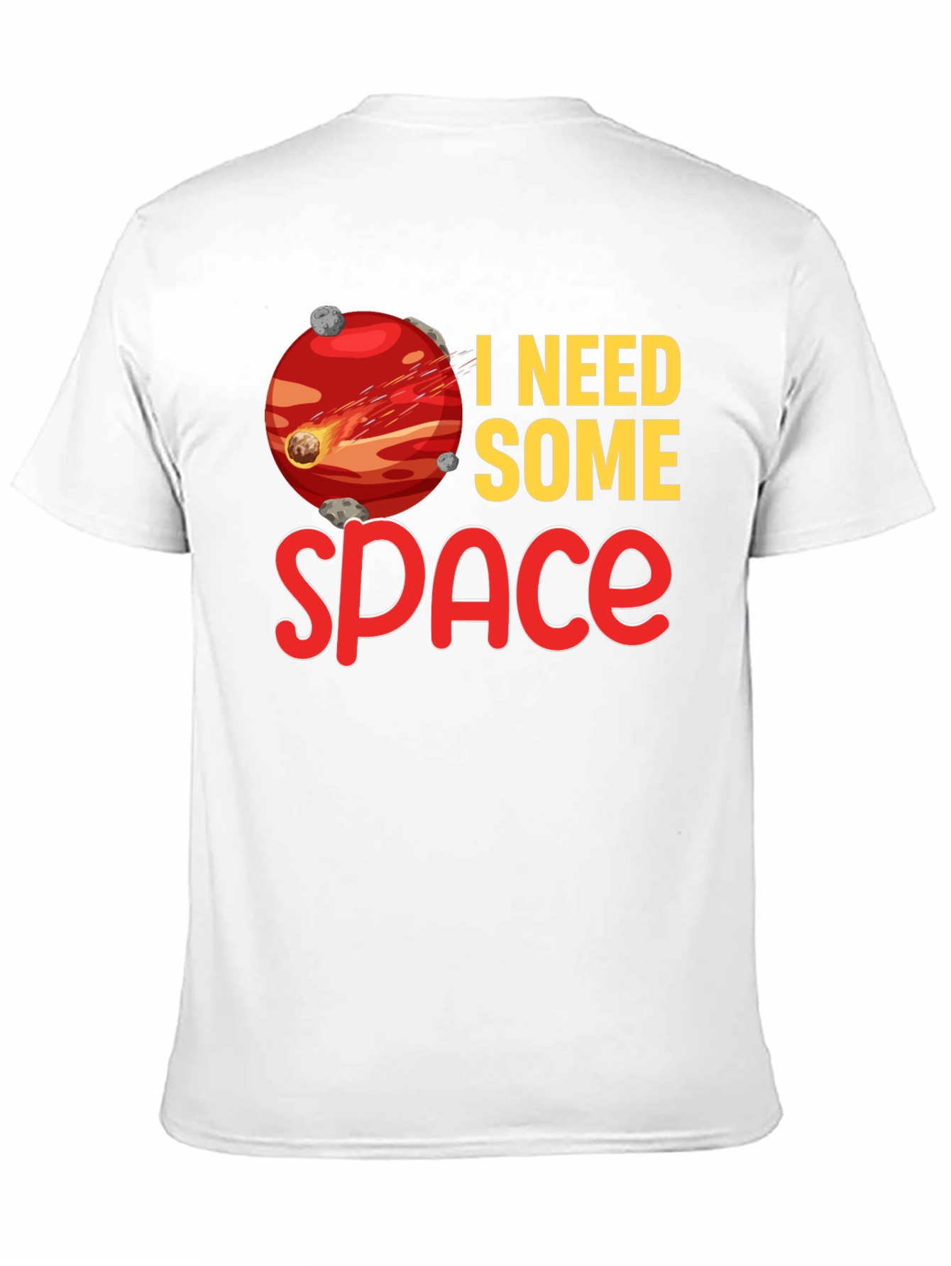 I Need Some Space T-Shirt Planet Graphic Tee