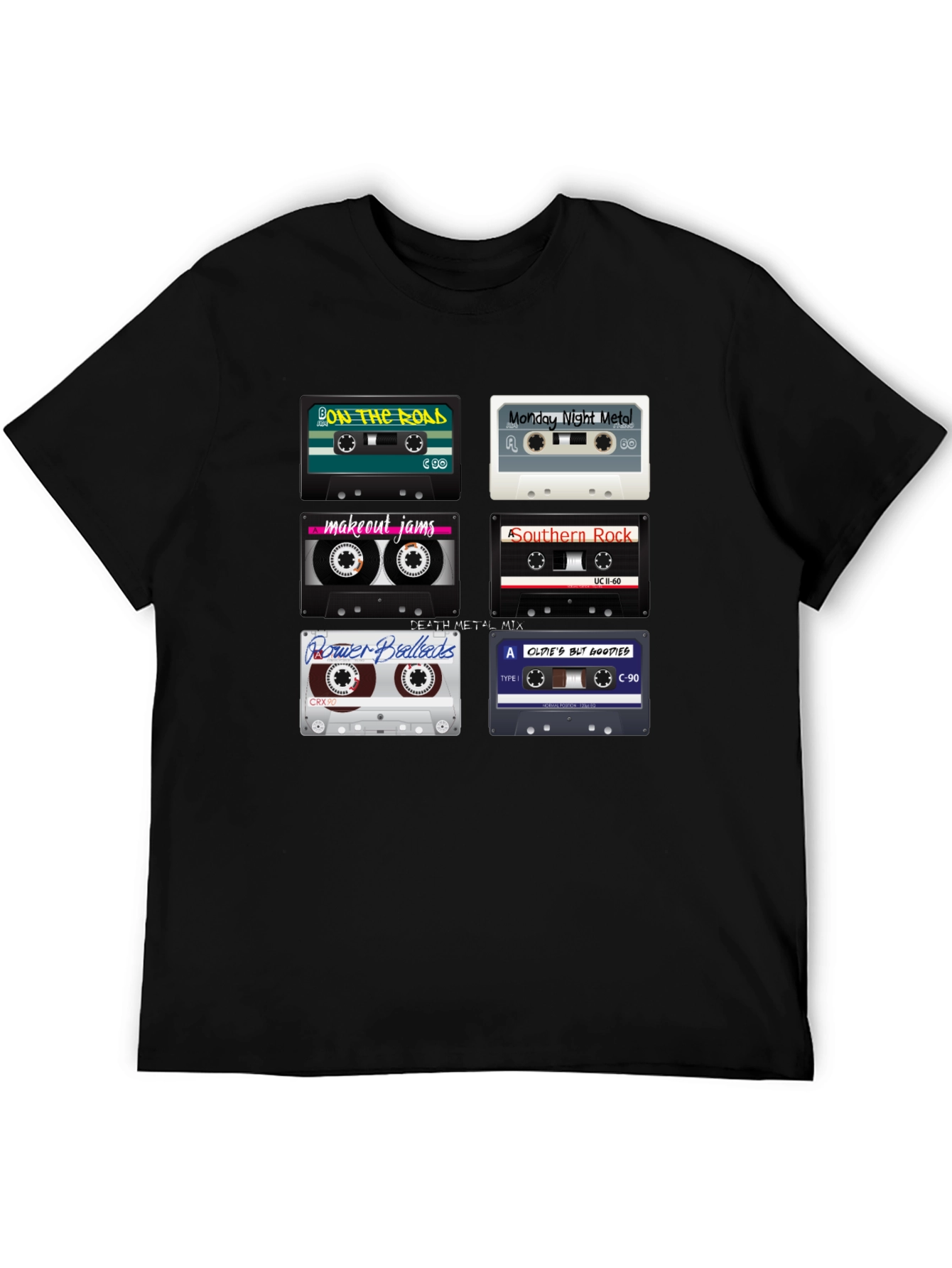 Retro Cassette Tape T-Shirt - Music Lover Tee