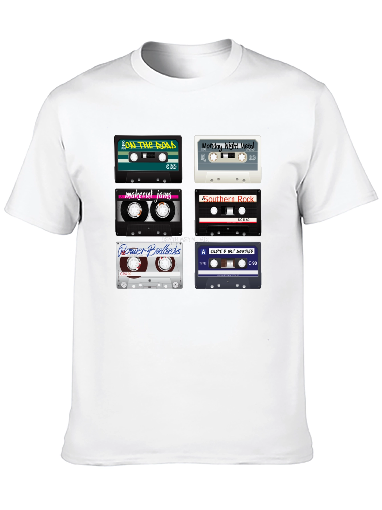 Retro Cassette Tape T-Shirt - Music Lover Tee