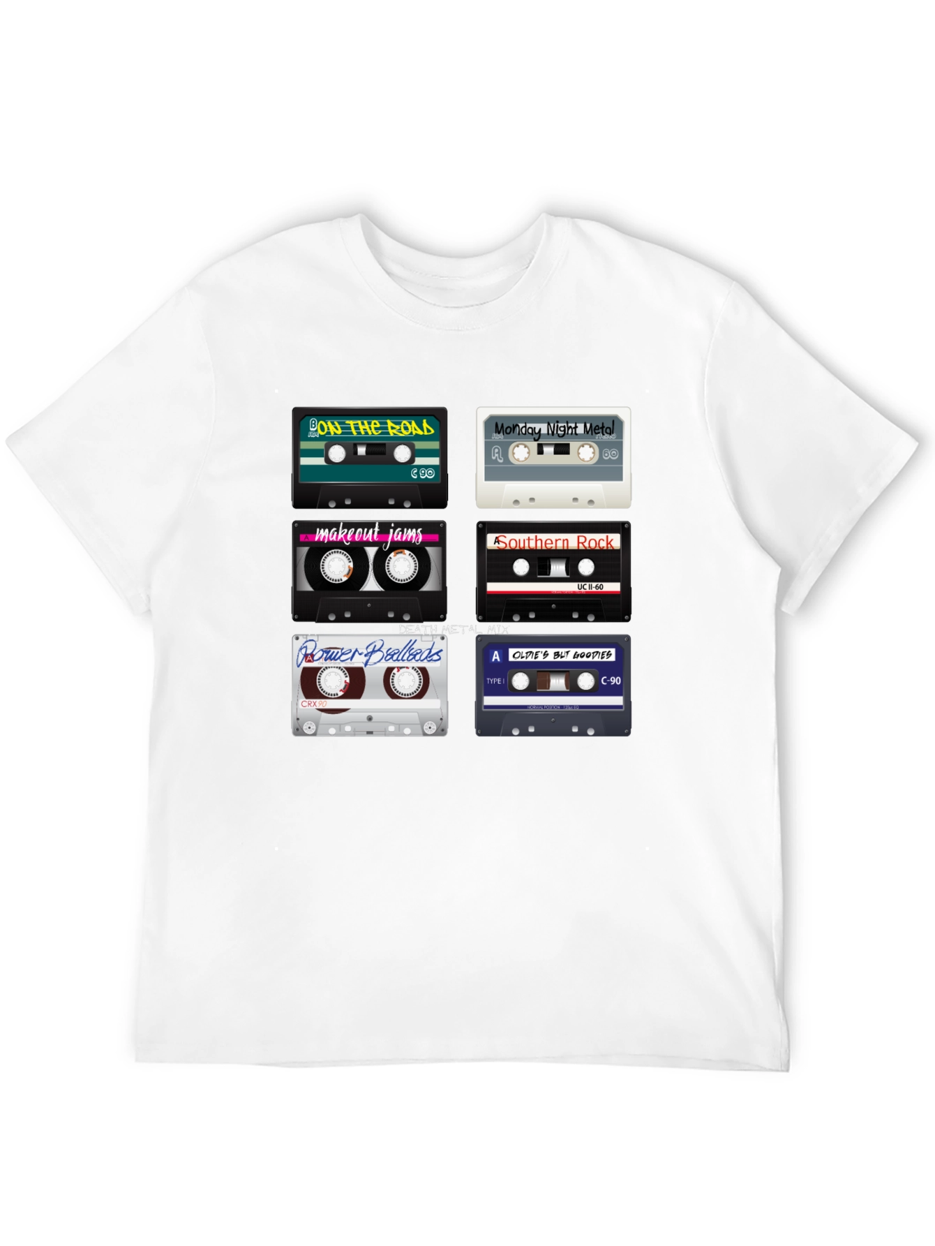 Retro Cassette Tape T-Shirt - Music Lover Tee
