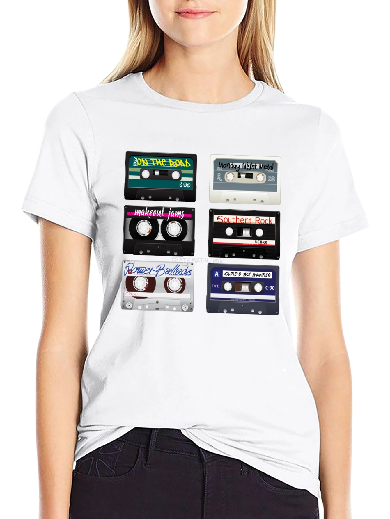 Retro Cassette Tape T-Shirt - Music Lover Tee