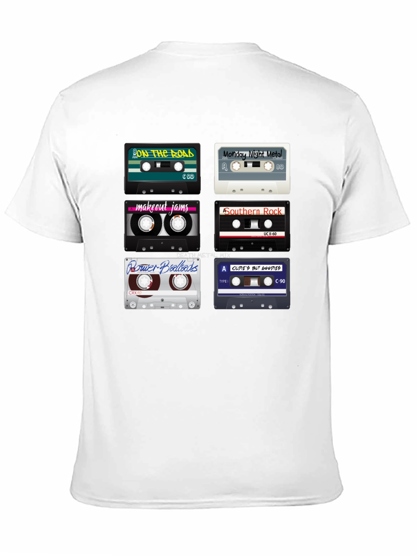 Retro Cassette Tape T-Shirt - Music Lover Tee