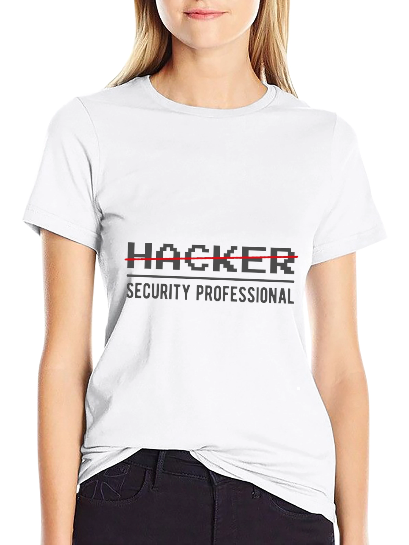 Hacker Security Professional Graphic T-Shirt