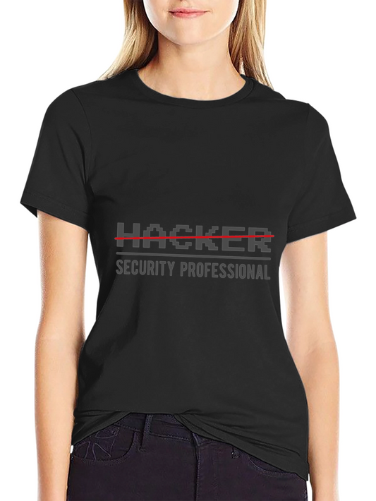 Hacker Security Professional Graphic T-Shirt