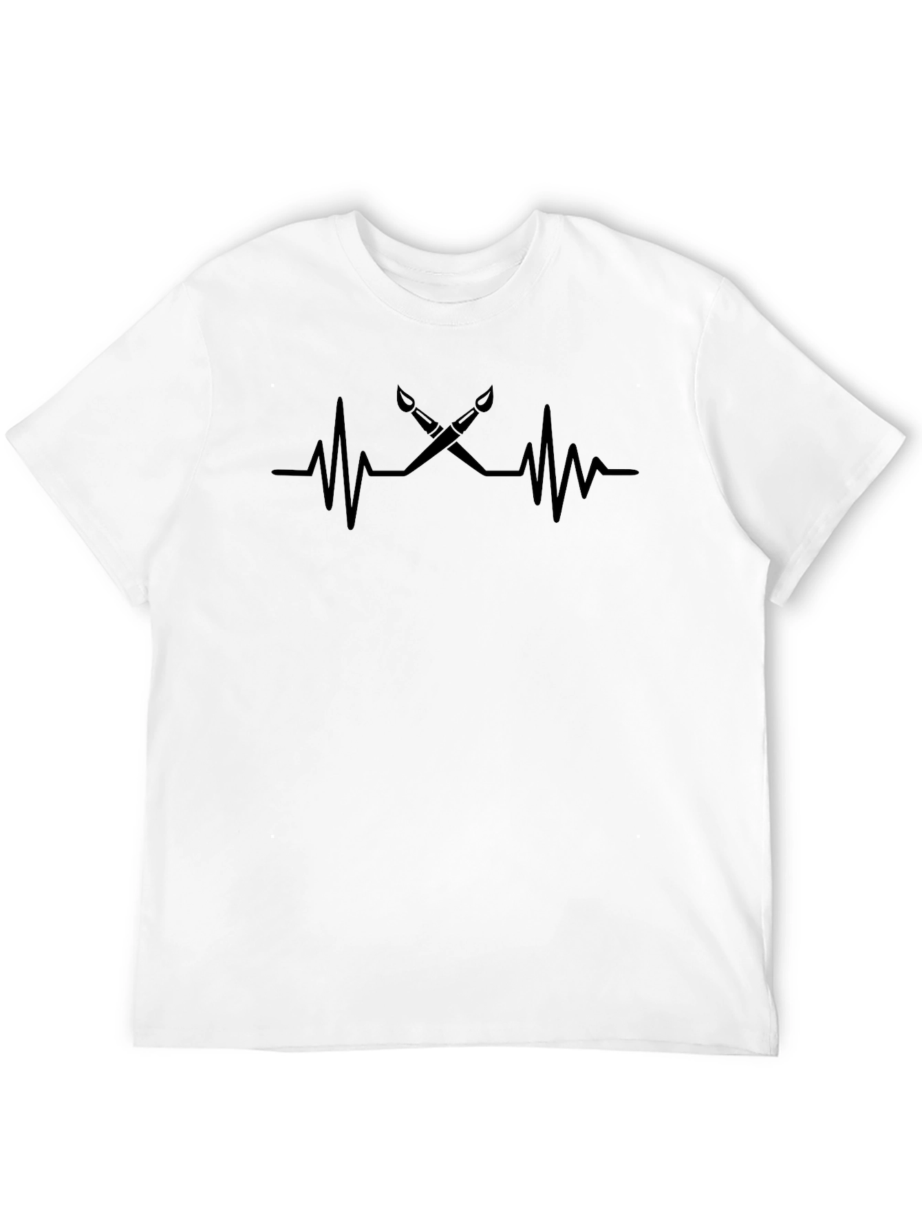 Artist Heartbeat T-Shirt - Painters Pulse Tee
