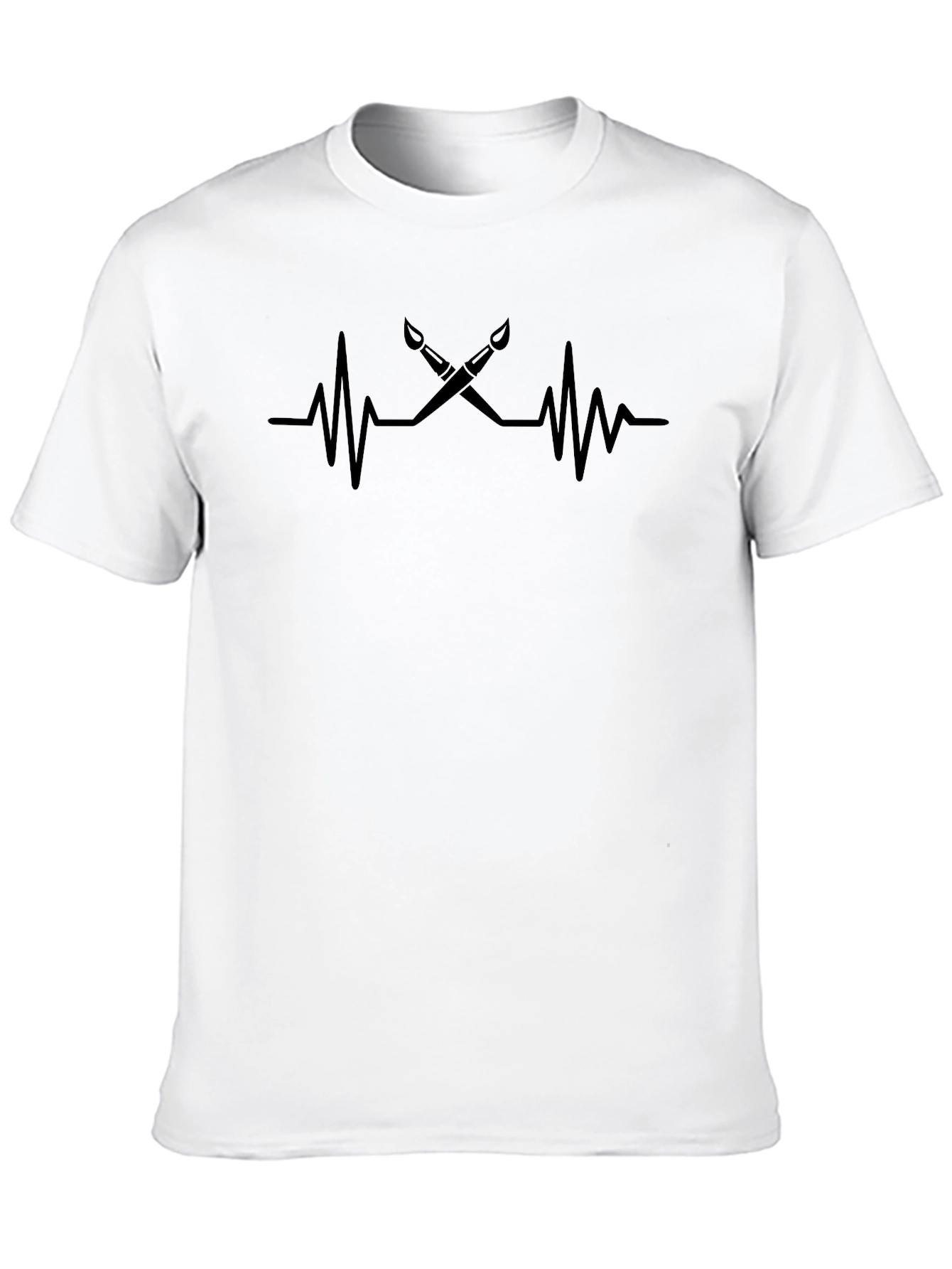 Artist Heartbeat T-Shirt - Painters Pulse Tee