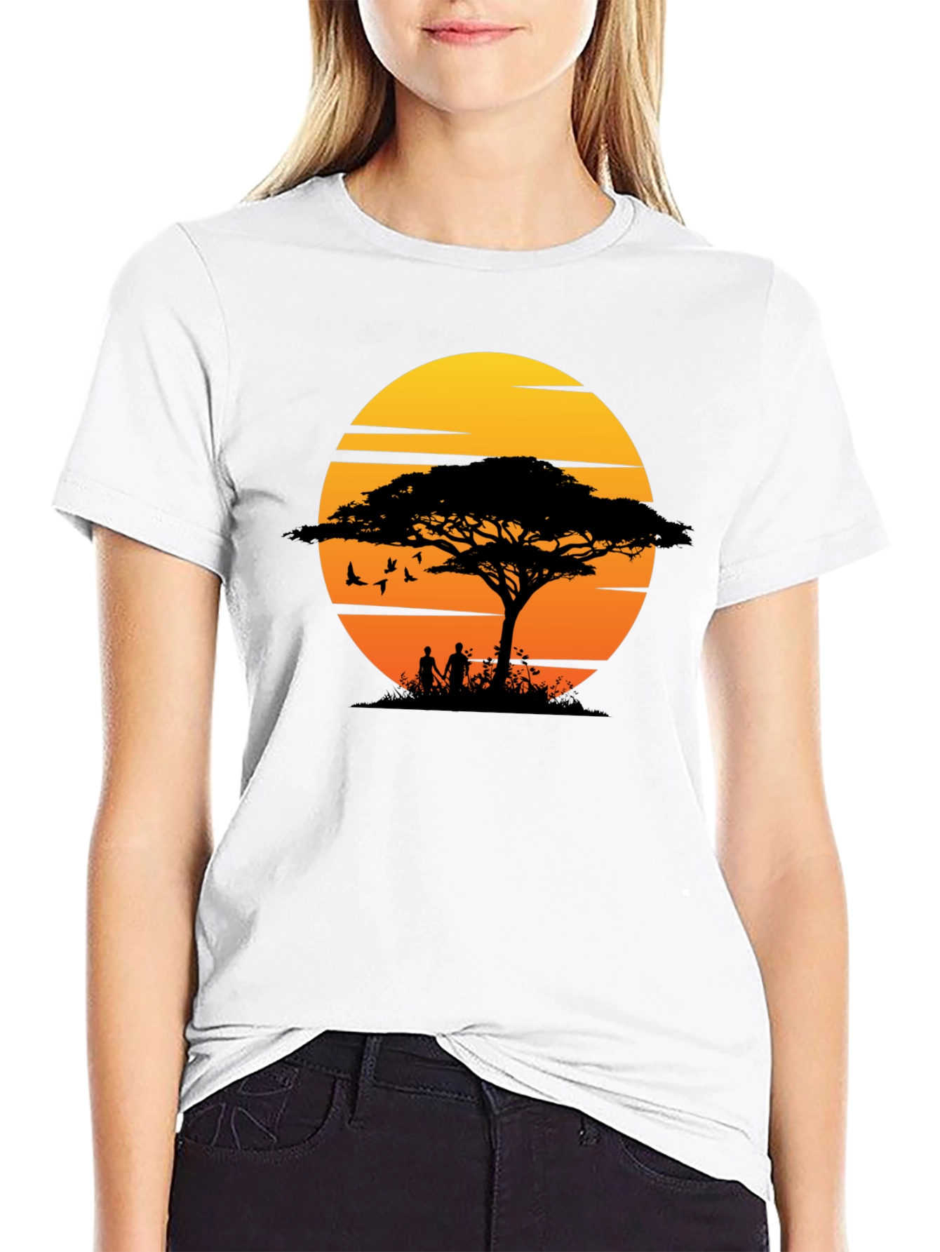 Sunset Safari Graphic Tee