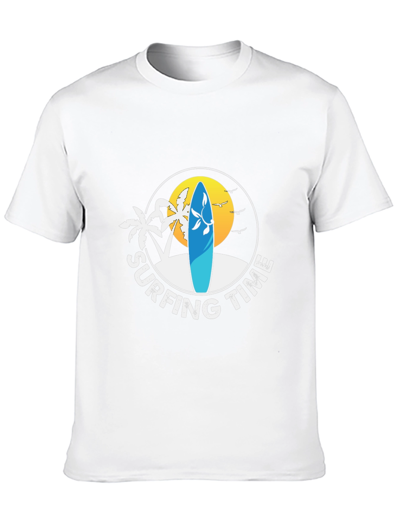 Surfing Time Graphic Tee - Beach Vibes