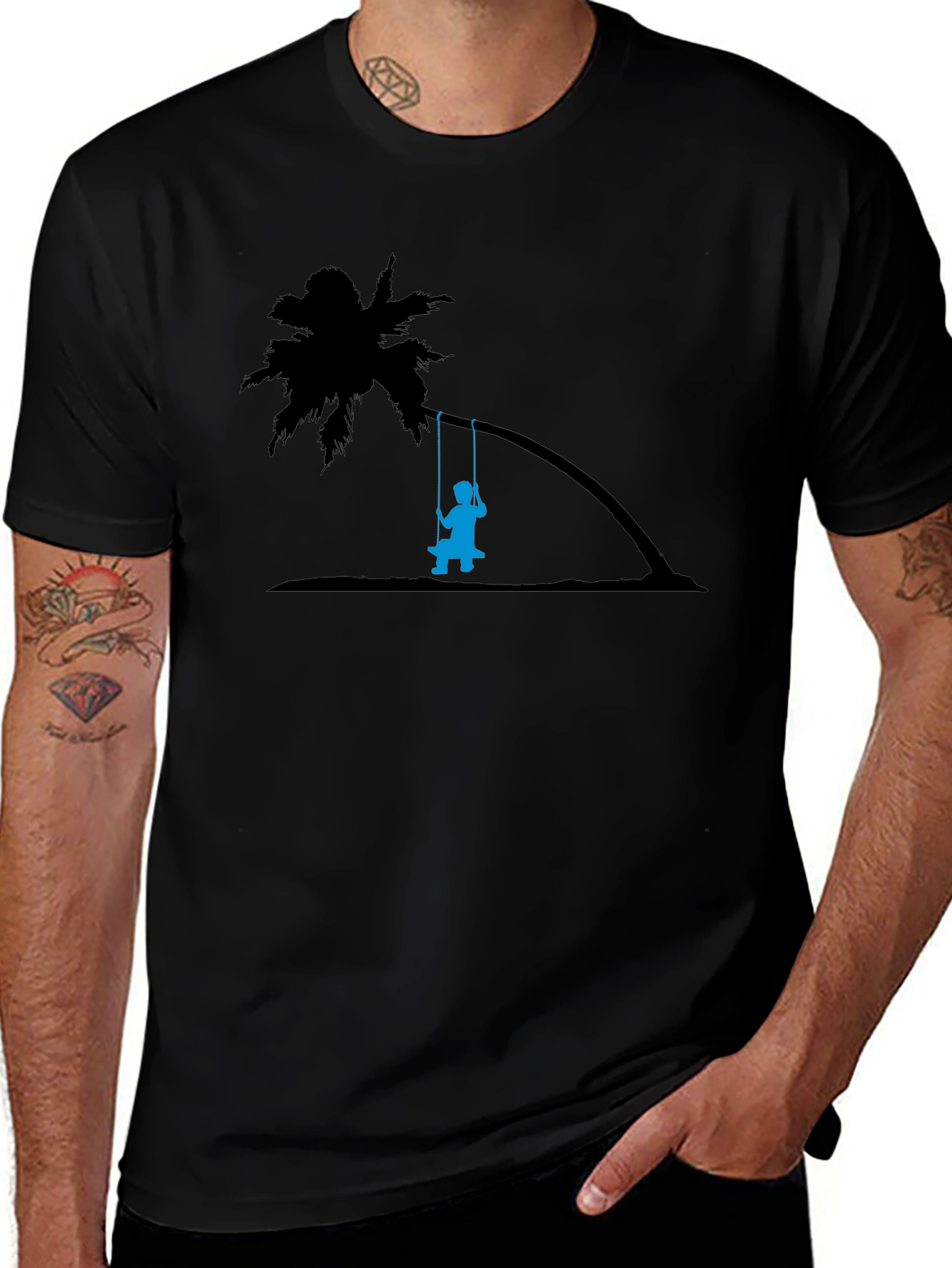 Island Life T-Shirt: Relaxed Fit Graphic Tee
