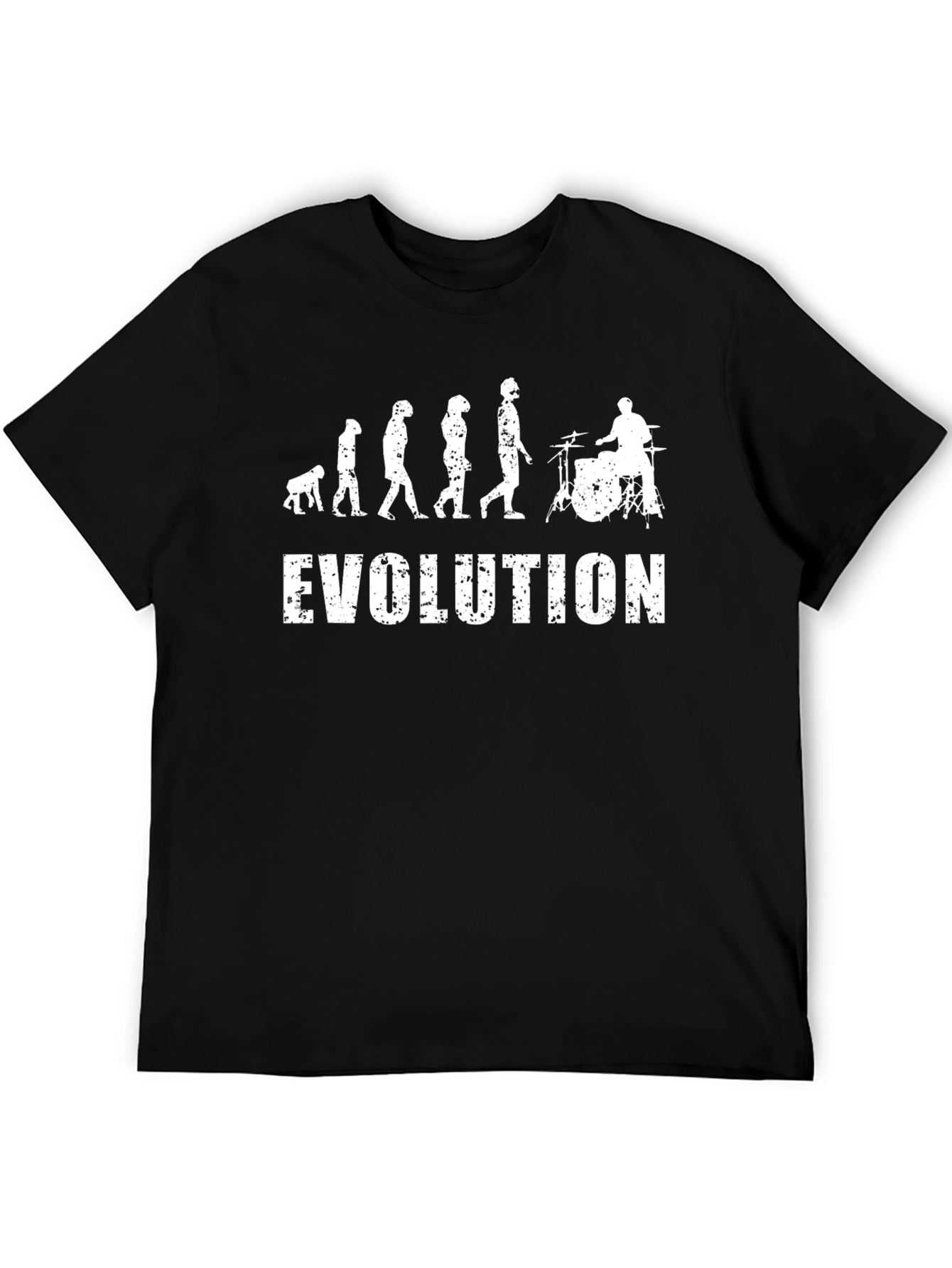 Evolution Drummer T-Shirt - Musician Humor Tee