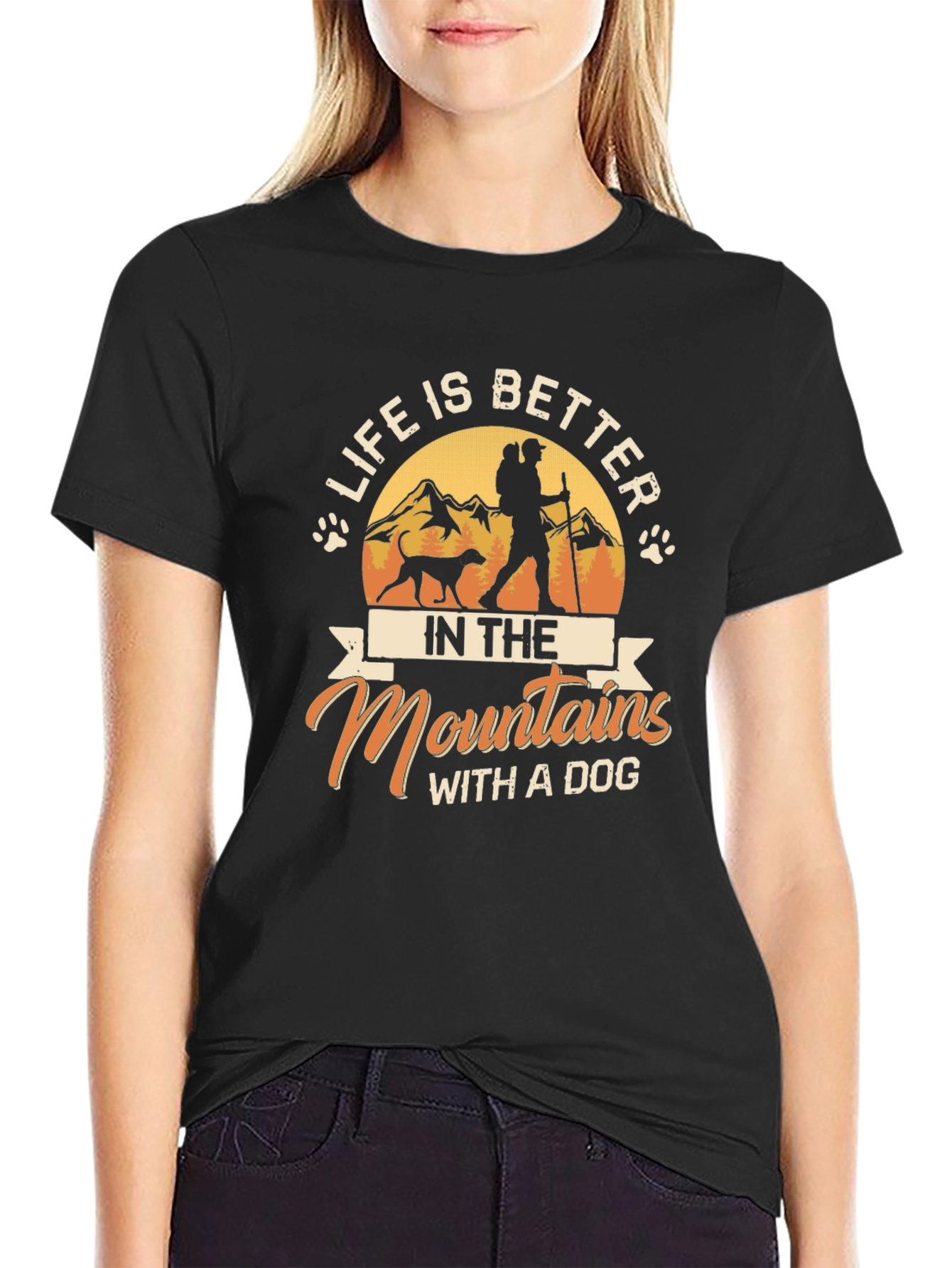 Mountain Dog T-Shirt: Life Is Better