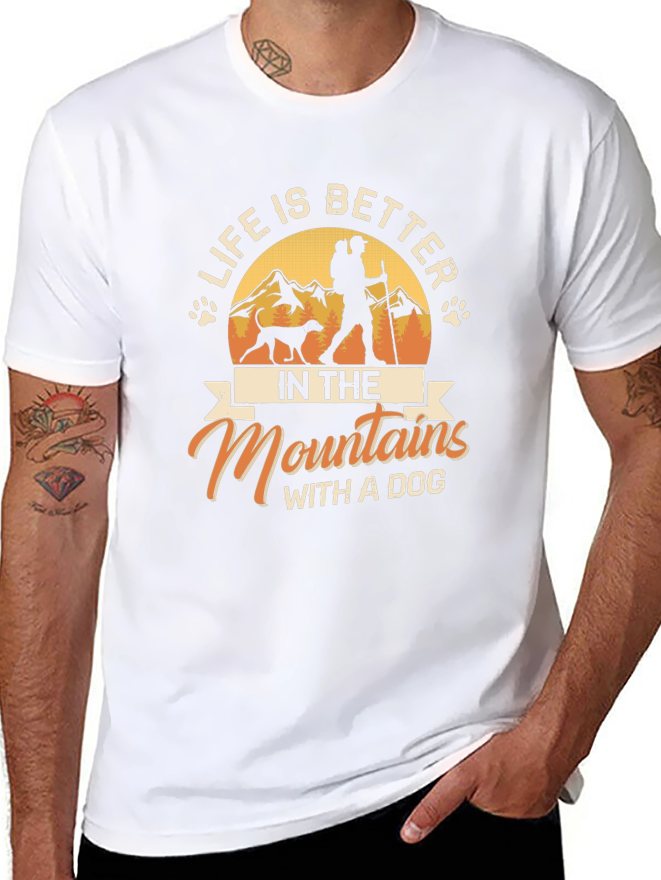 Mountain Dog T-Shirt: Life Is Better