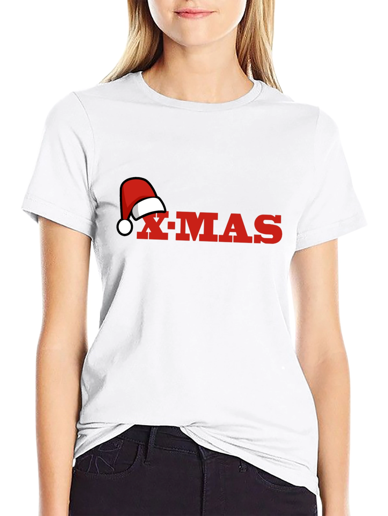 Festive X-Mas Holiday Graphic Tee
