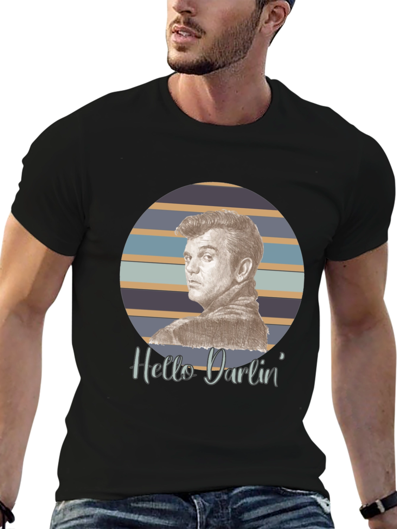 Hello Darlin Retro T-Shirt