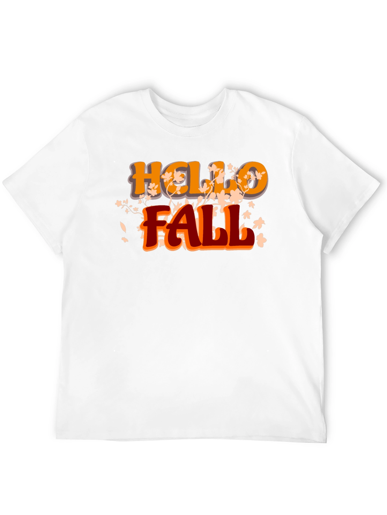 Hello Fall Black Graphic Tee