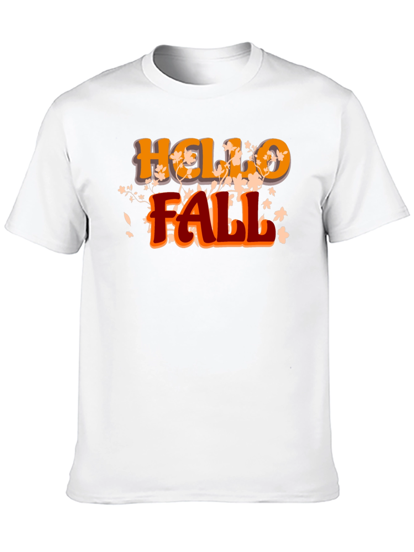 Hello Fall Black Graphic Tee