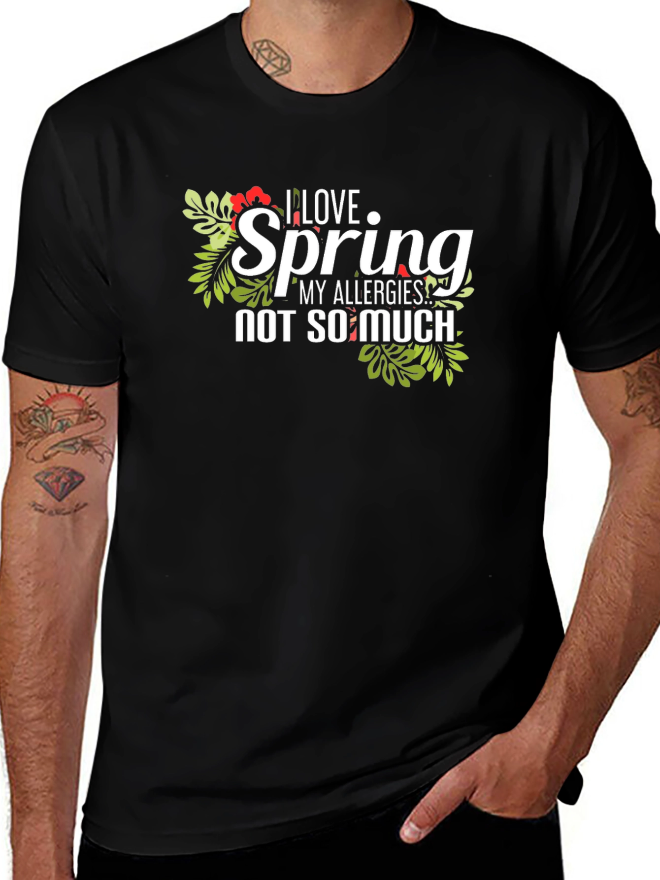 Spring Allergies T-Shirt -  Funny Graphic Tee