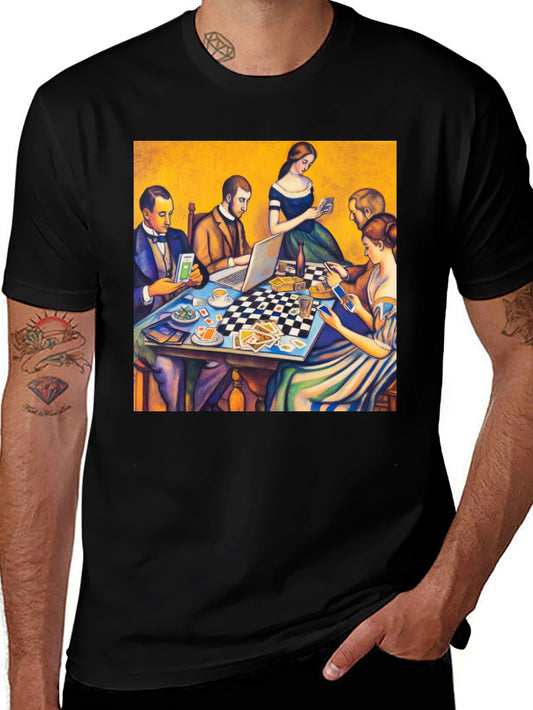 Modern Art Tee: Tech & Tradition T-Shirt
