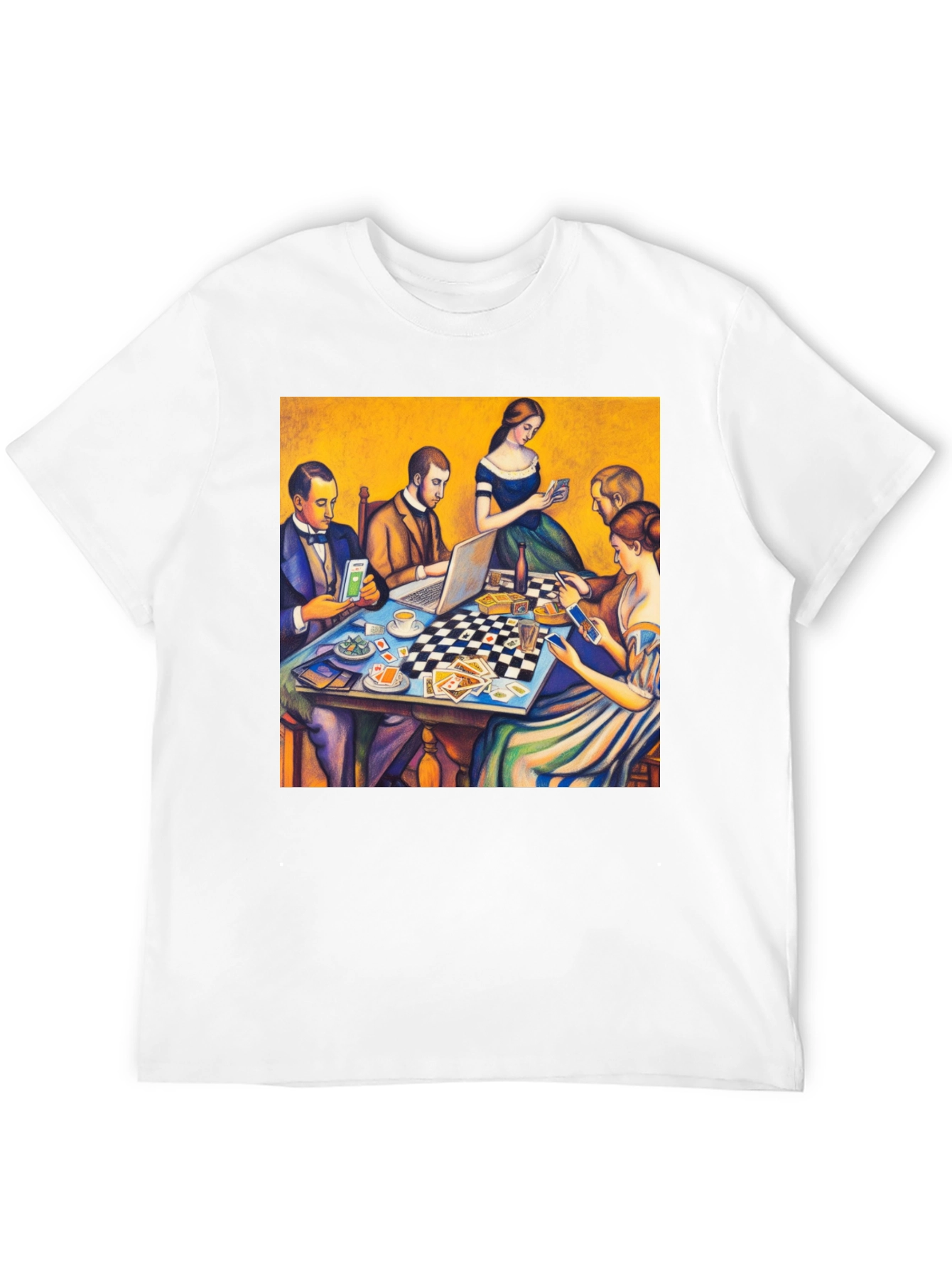Modern Art Tee: Tech & Tradition T-Shirt