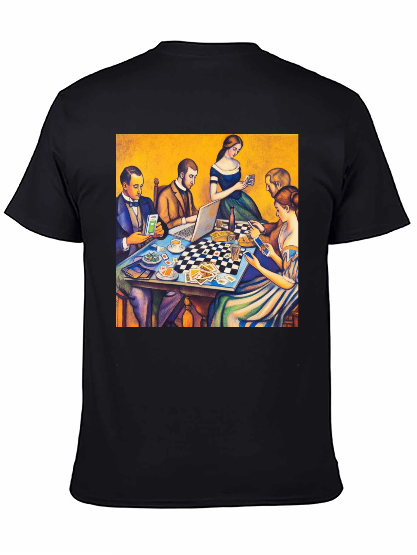 Modern Art Tee: Tech & Tradition T-Shirt