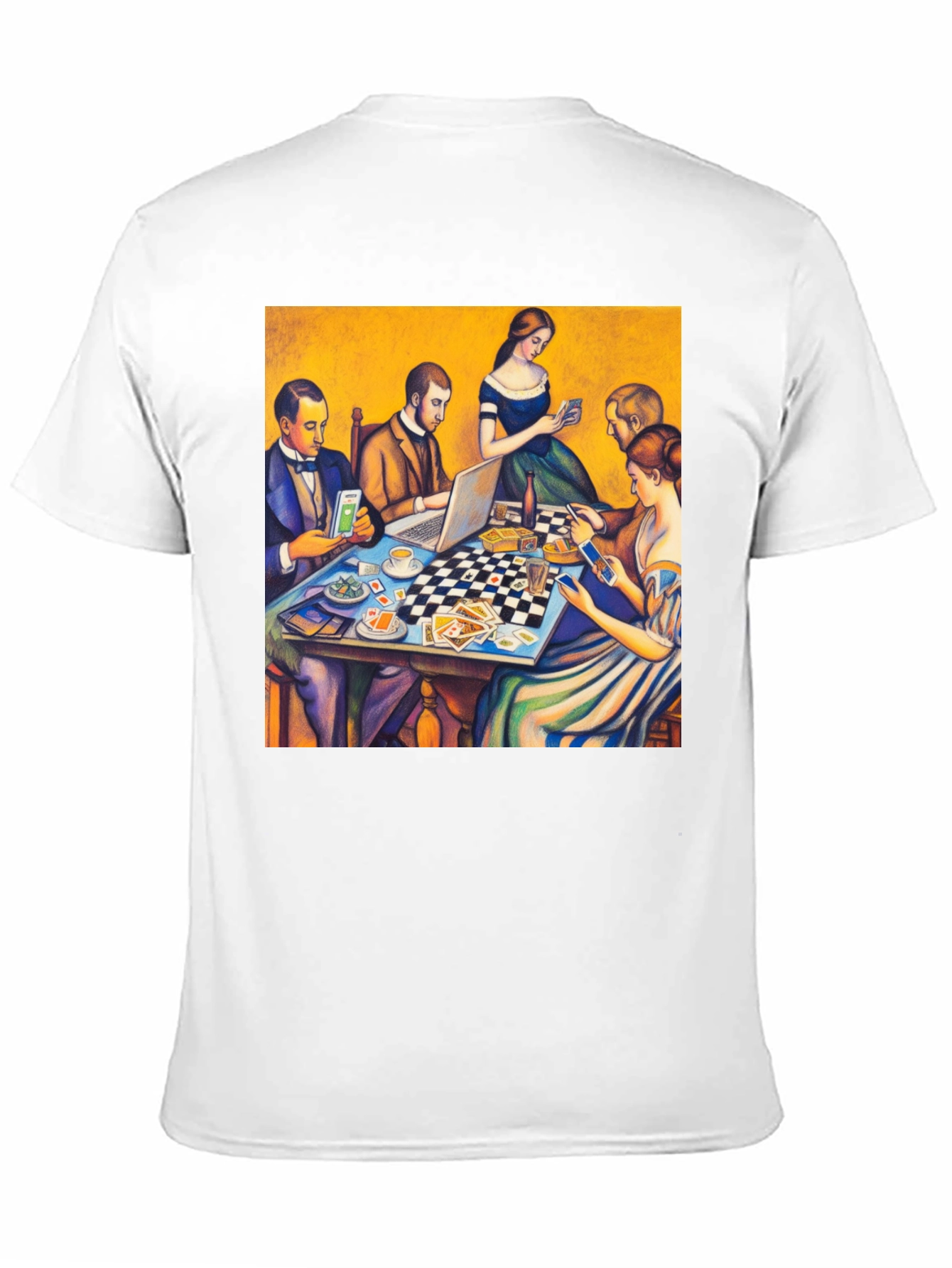 Modern Art Tee: Tech & Tradition T-Shirt