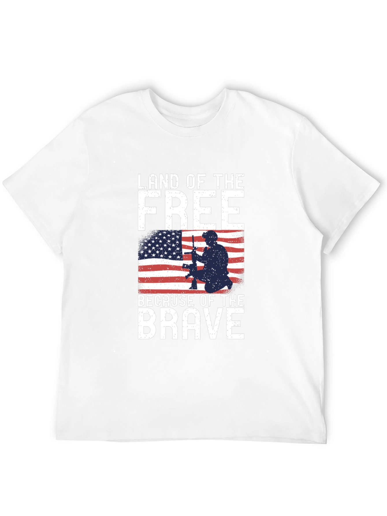 Land of the Free T-Shirt - Patriotic Design