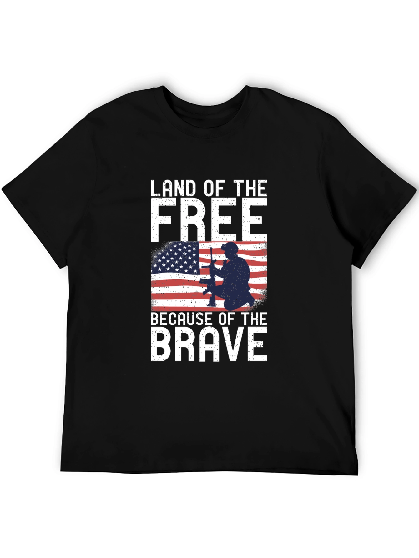 Land of the Free T-Shirt - Patriotic Design