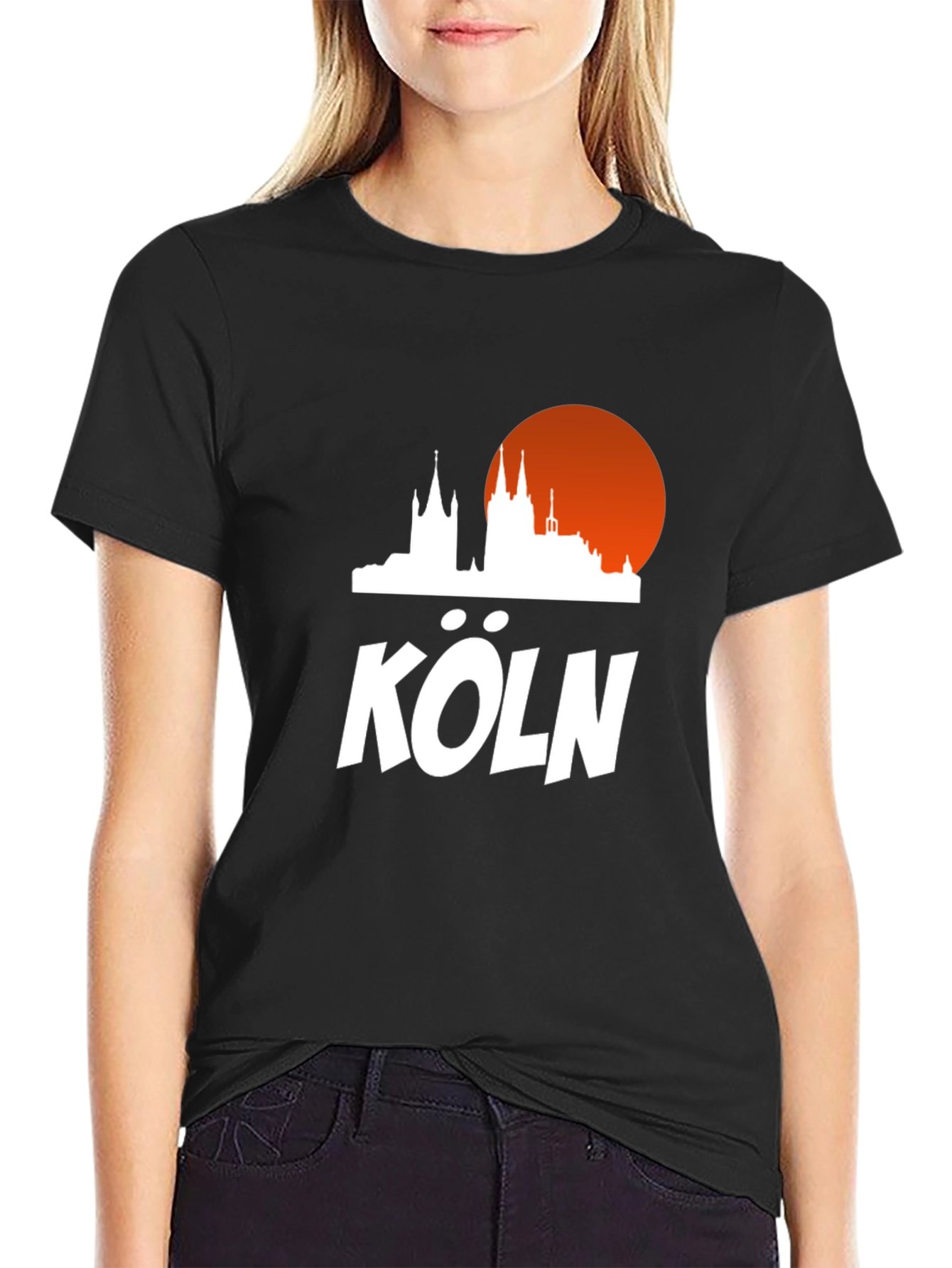 Köln Skyline Graphic Tee - Stylish City Pride T-Shirt