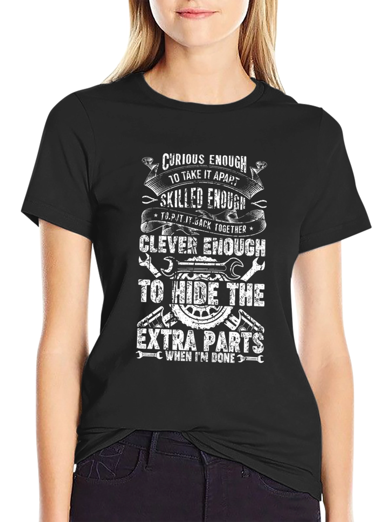 Curious Enough Mechanic T-Shirt