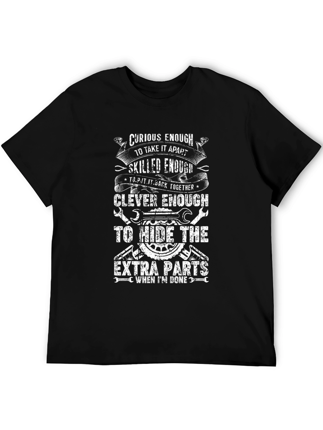 Curious Enough Mechanic T-Shirt