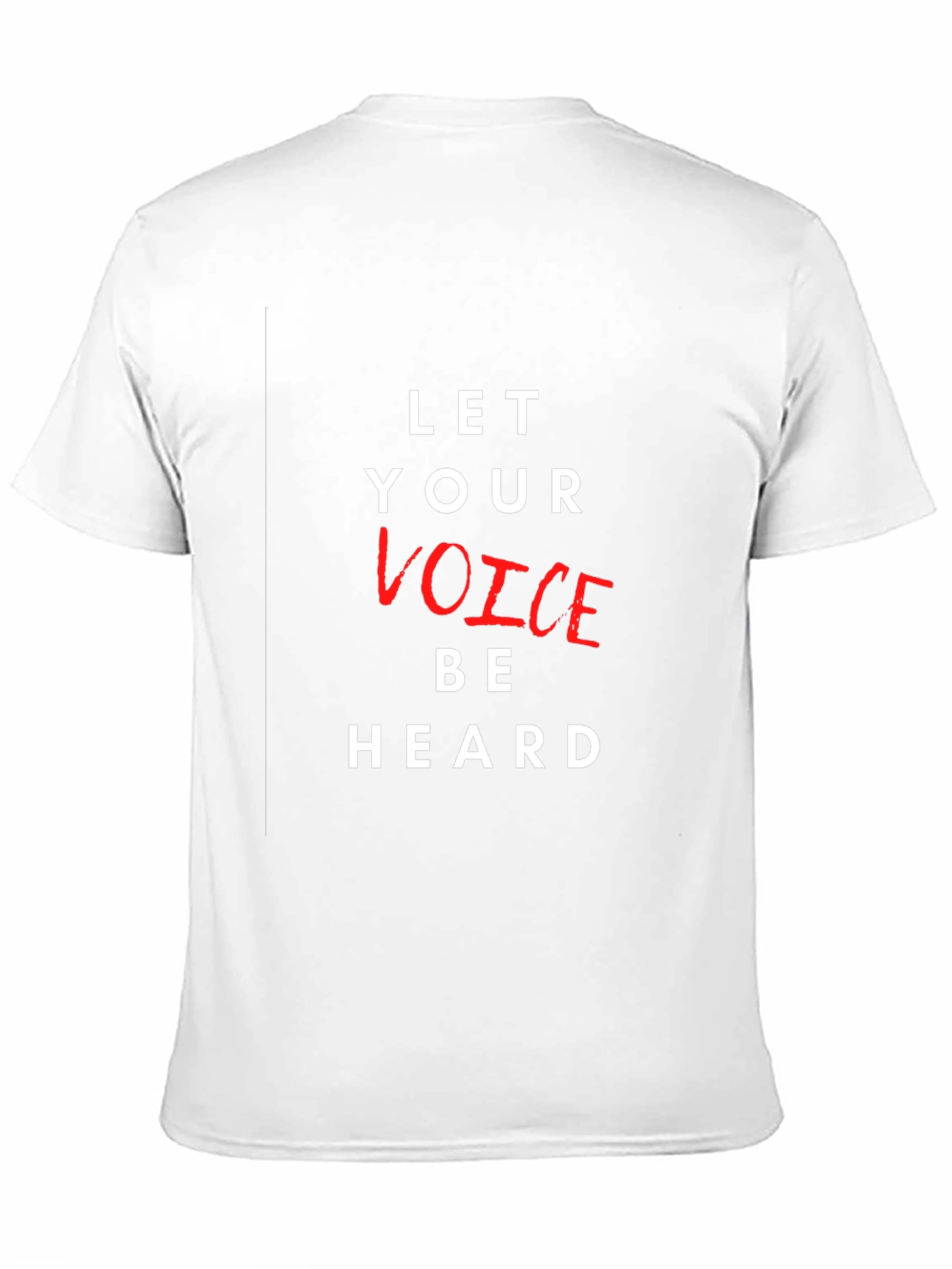 Let Your Voice Be Heard Graphic Tee