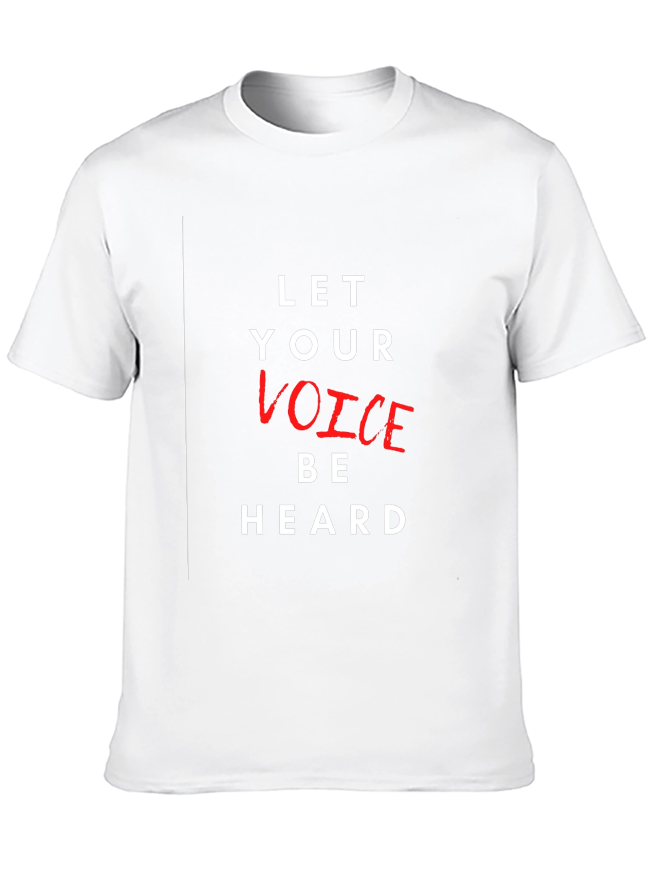 Let Your Voice Be Heard Graphic Tee
