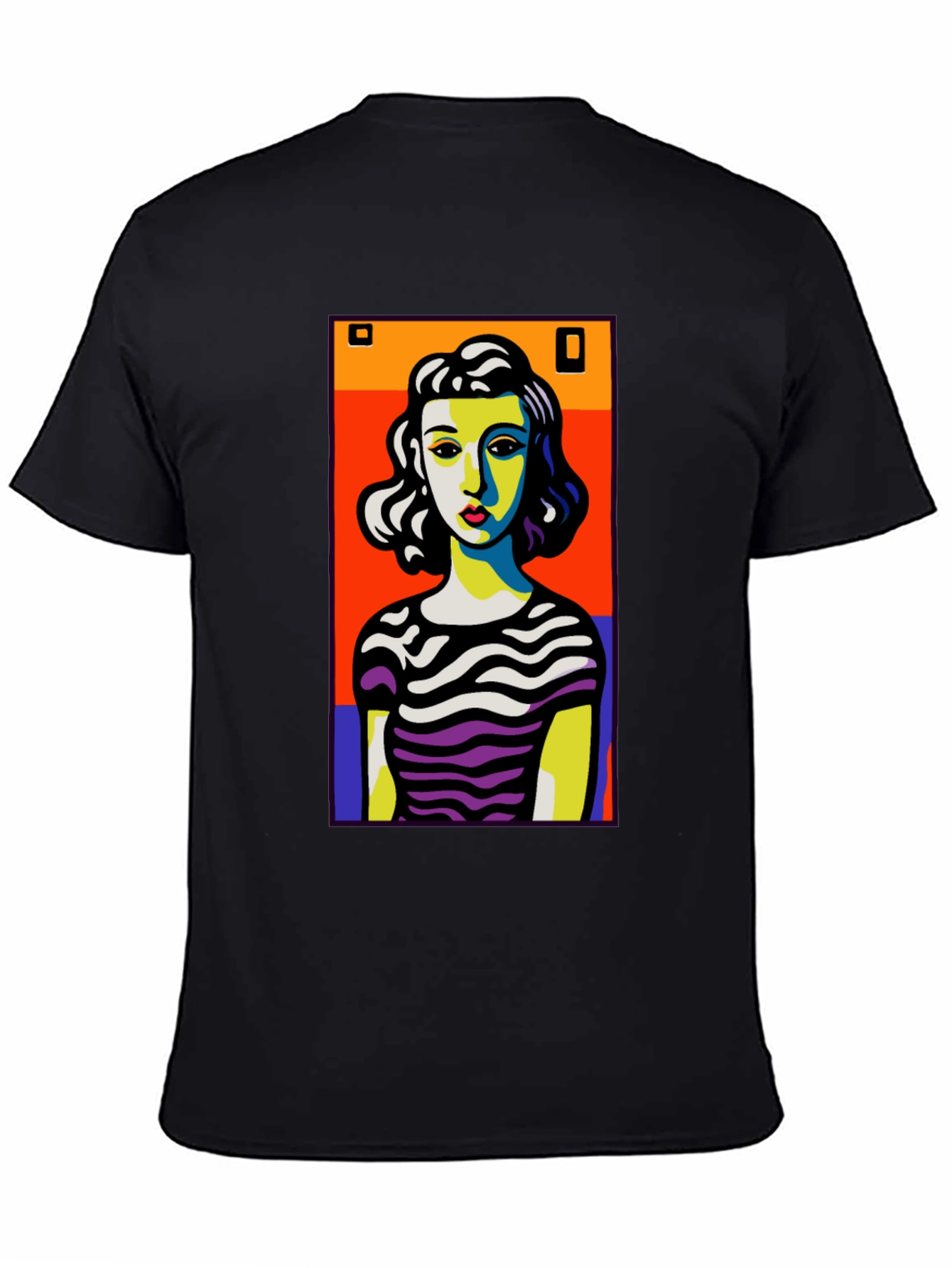 Pop Art Woman Graphic T-Shirt