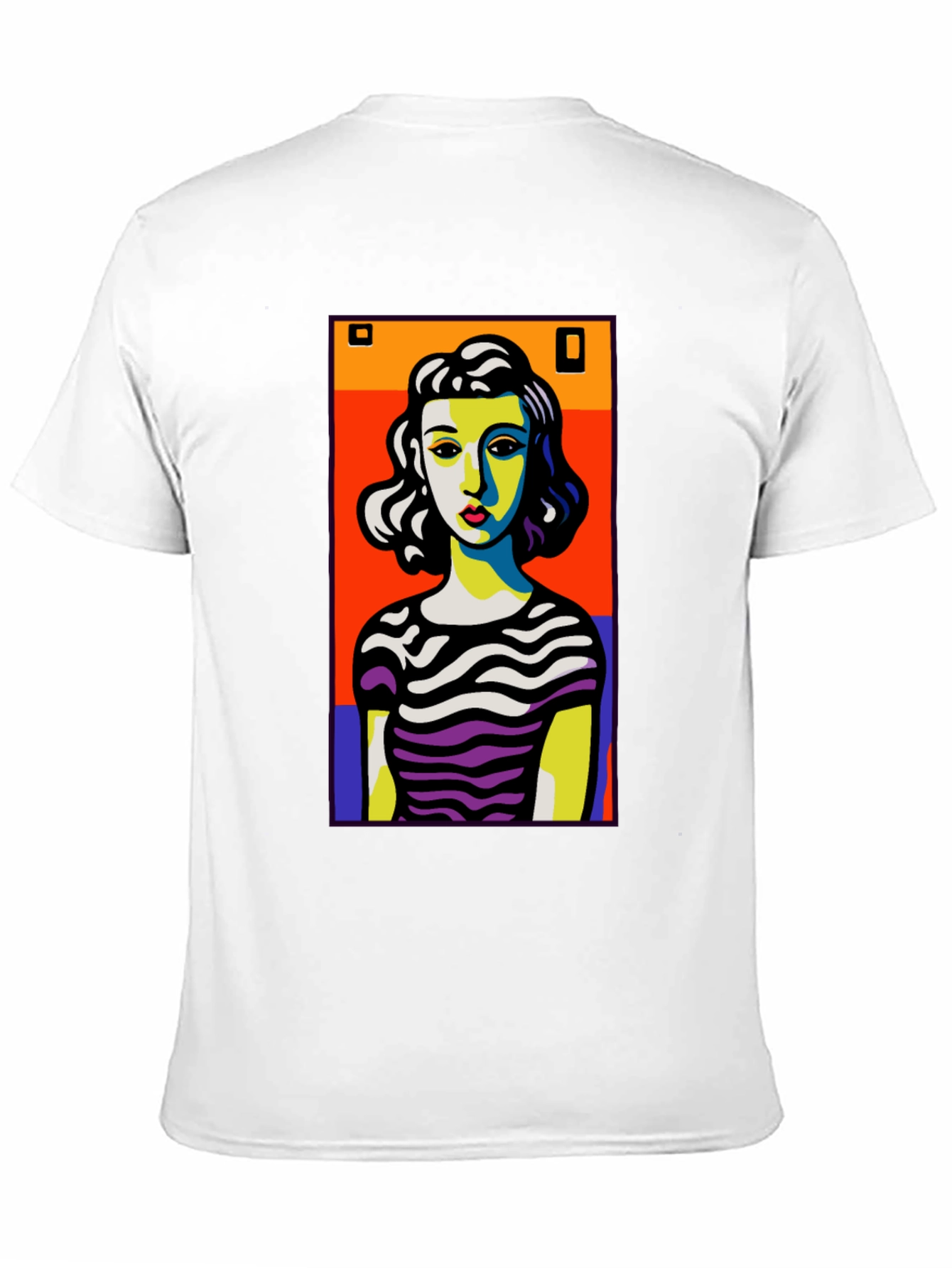 Pop Art Woman Graphic T-Shirt