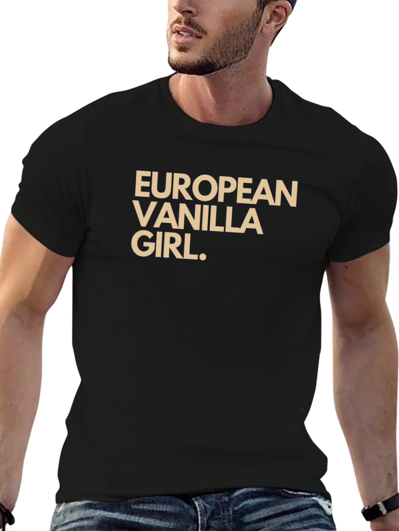 European Vanilla Girl Graphic Tee