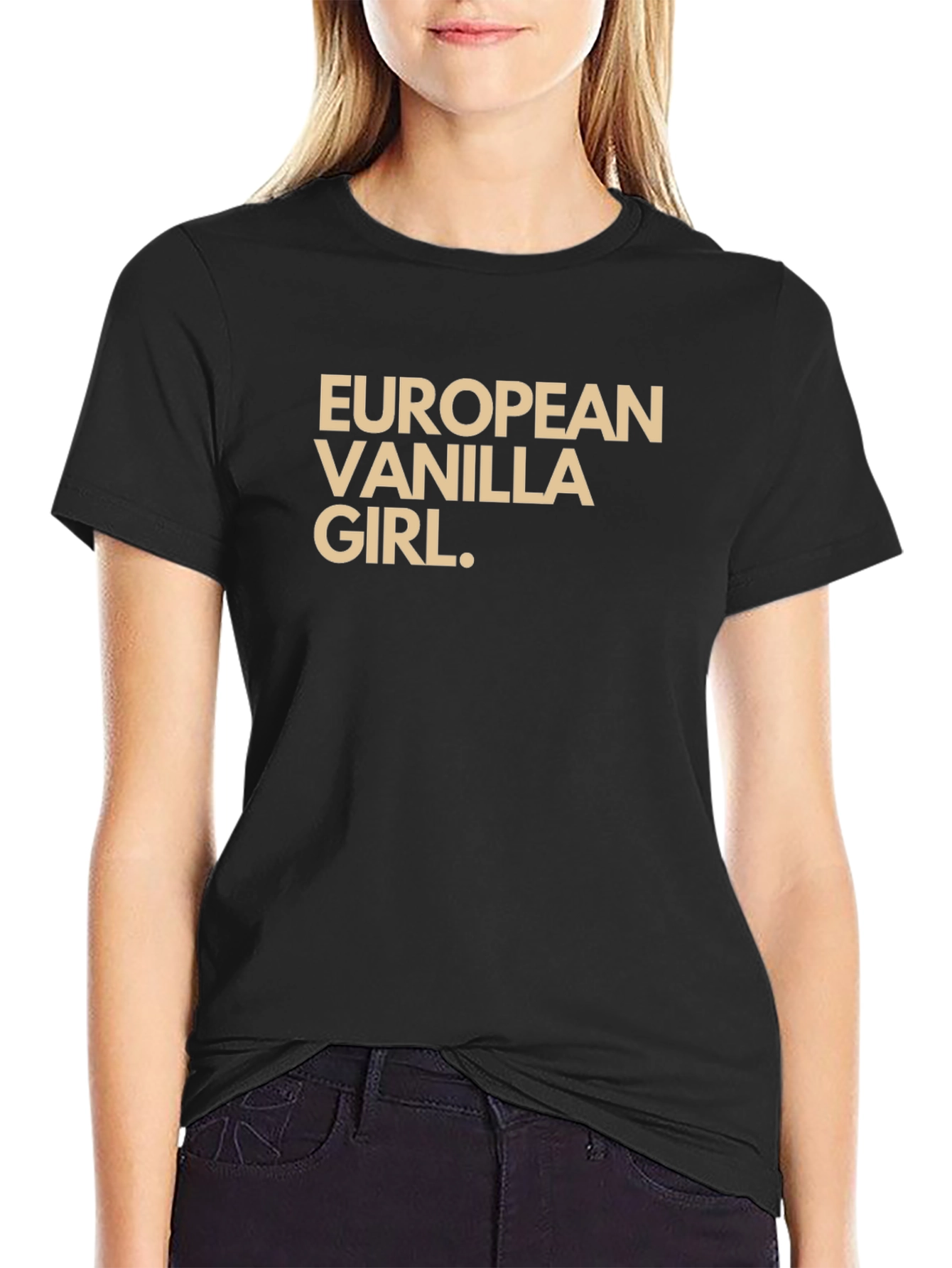 European Vanilla Girl Graphic Tee