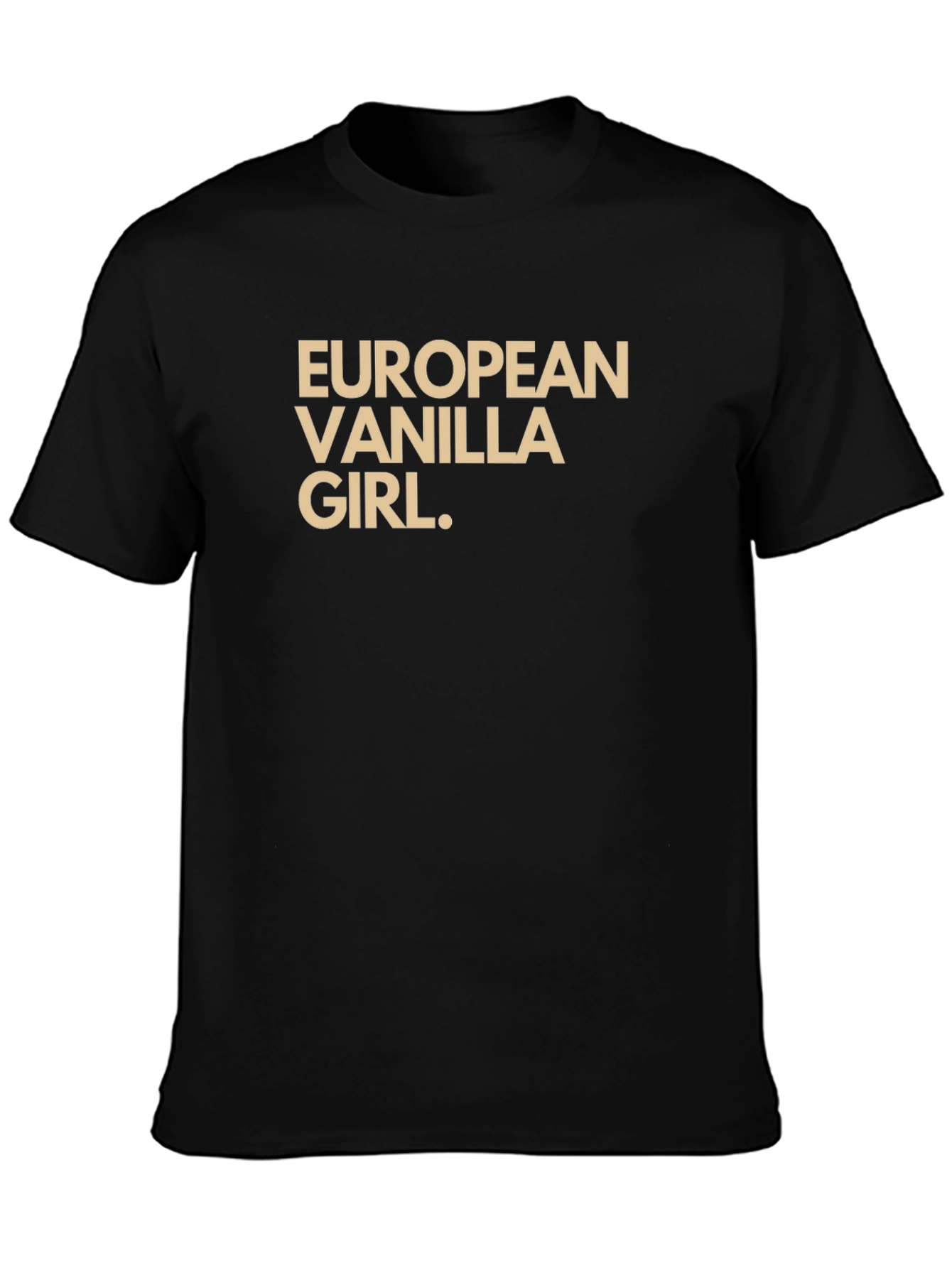 European Vanilla Girl Graphic Tee