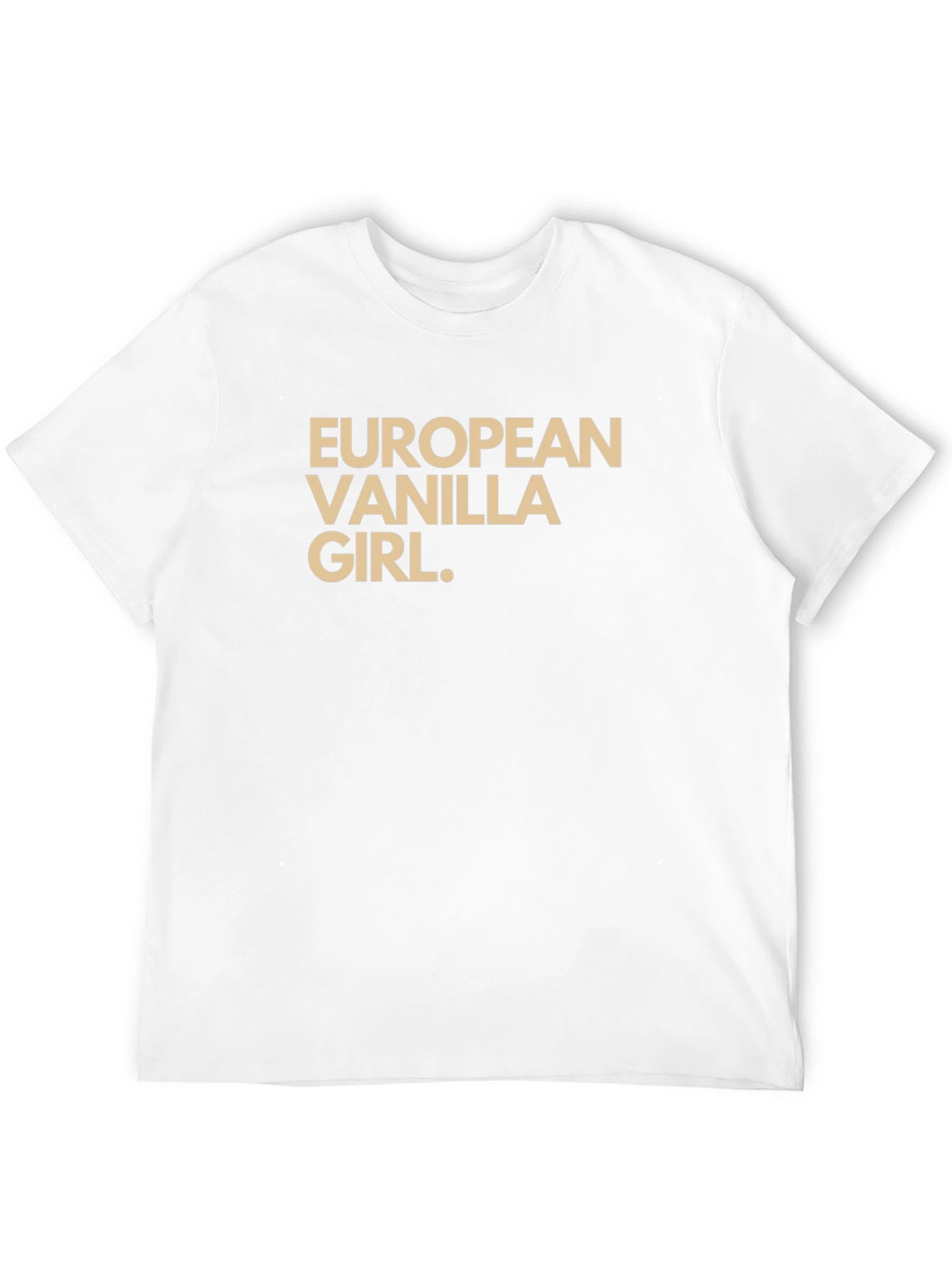 European Vanilla Girl Graphic Tee